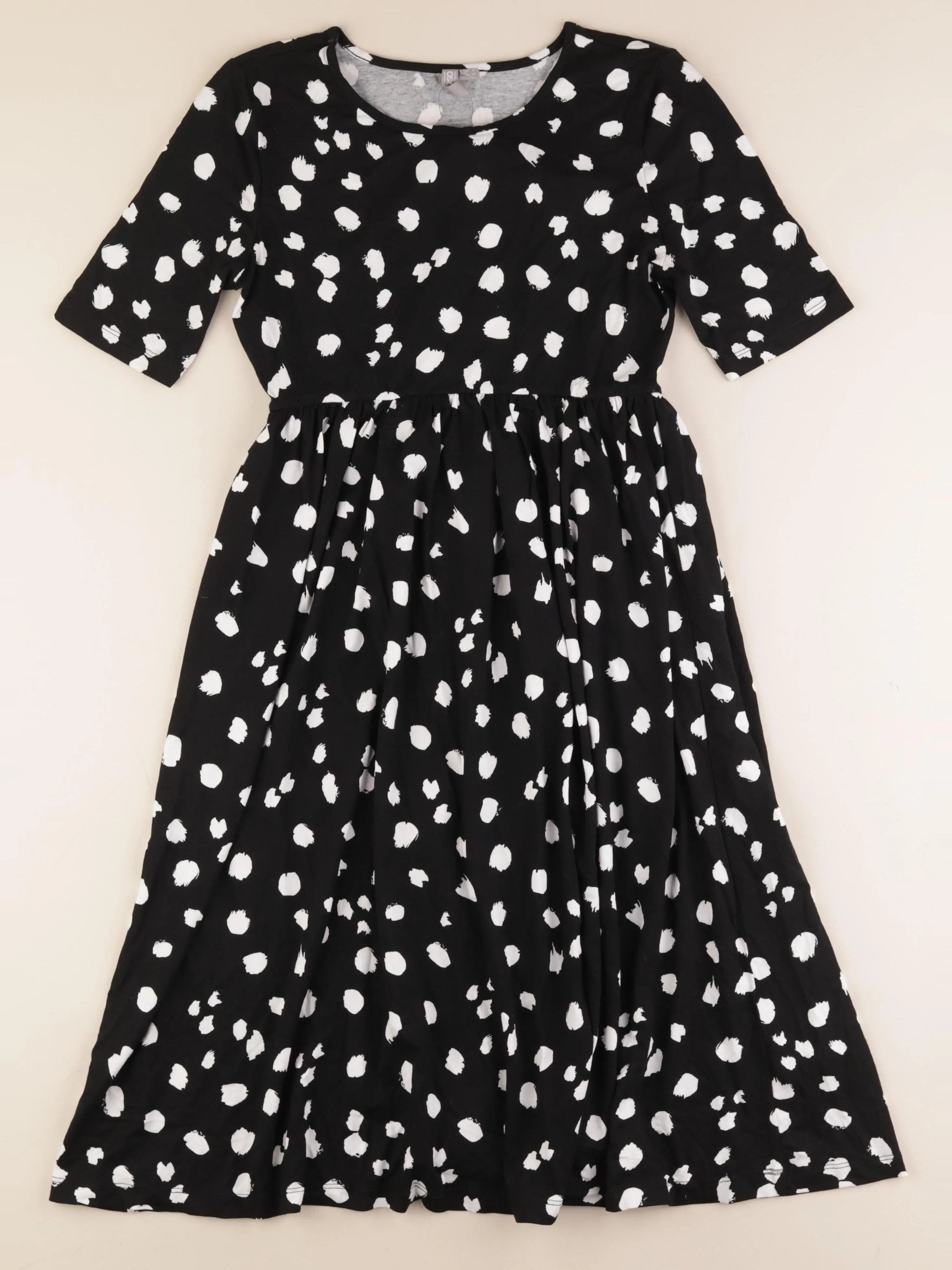 Asos - robe grossesse noir, blanc - 36