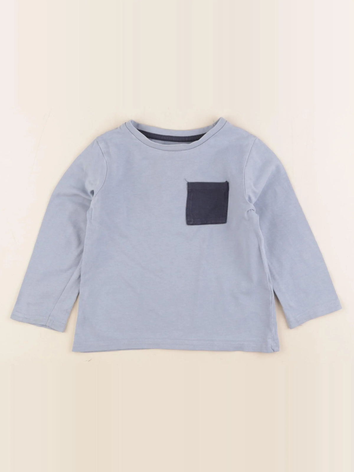 Vertbaudet - tee-shirt bleu - 3 ans