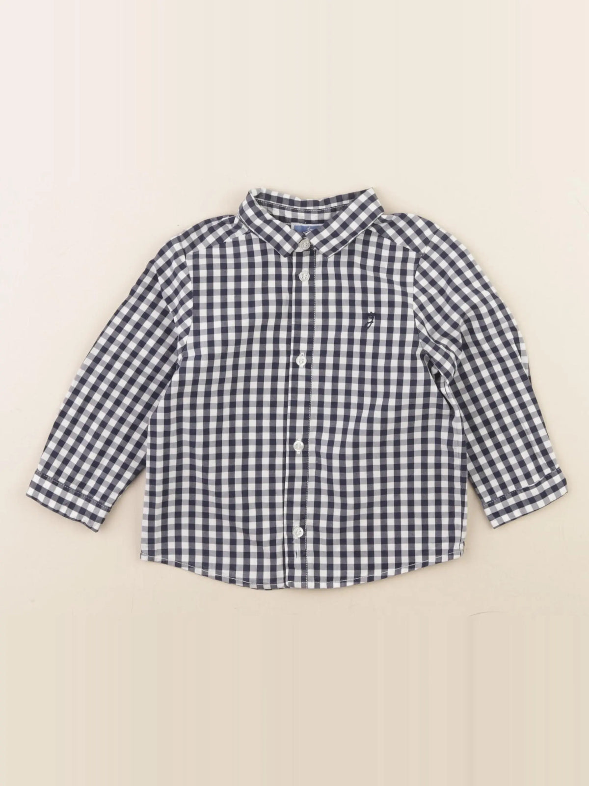 Jacadi - chemise bleu - 18 mois