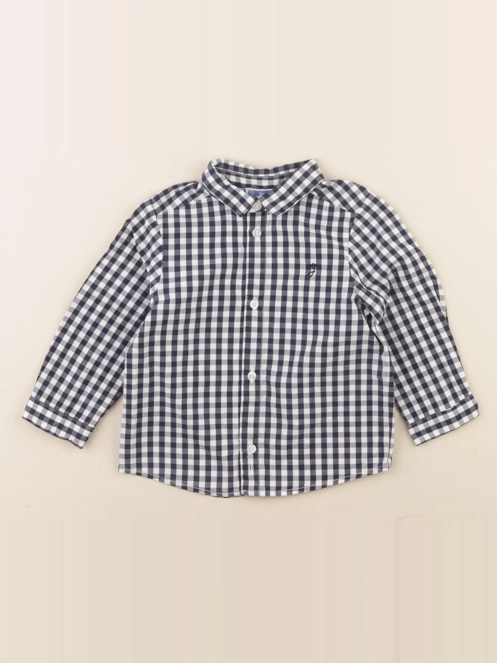 Jacadi - chemise bleu - 18 mois