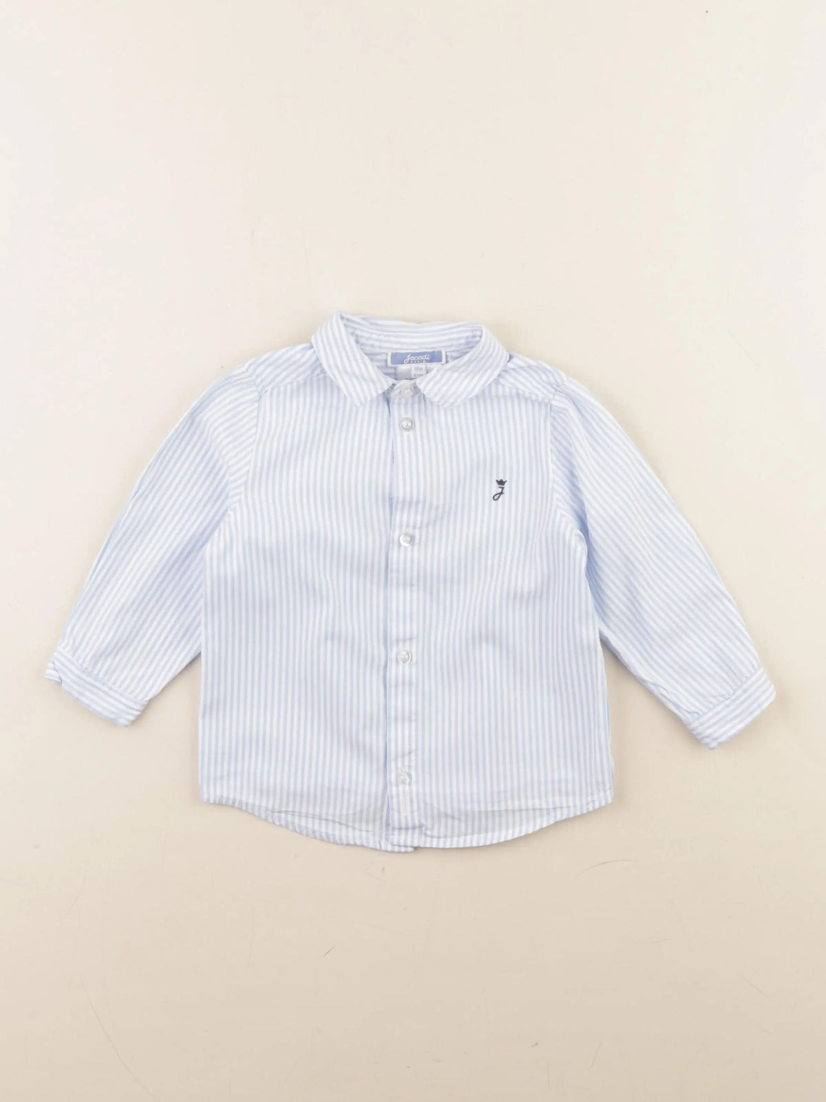 Jacadi - chemise bleu - 18 mois