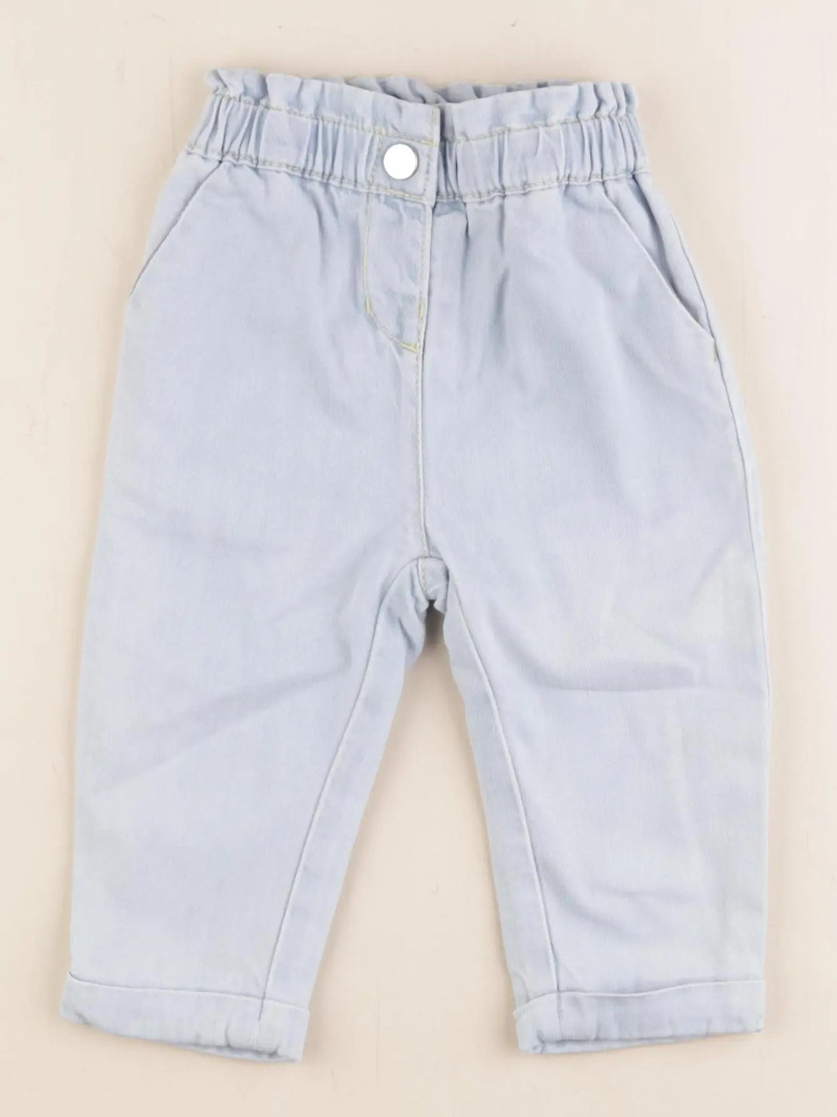 Jacadi - jean bleu - 12 mois