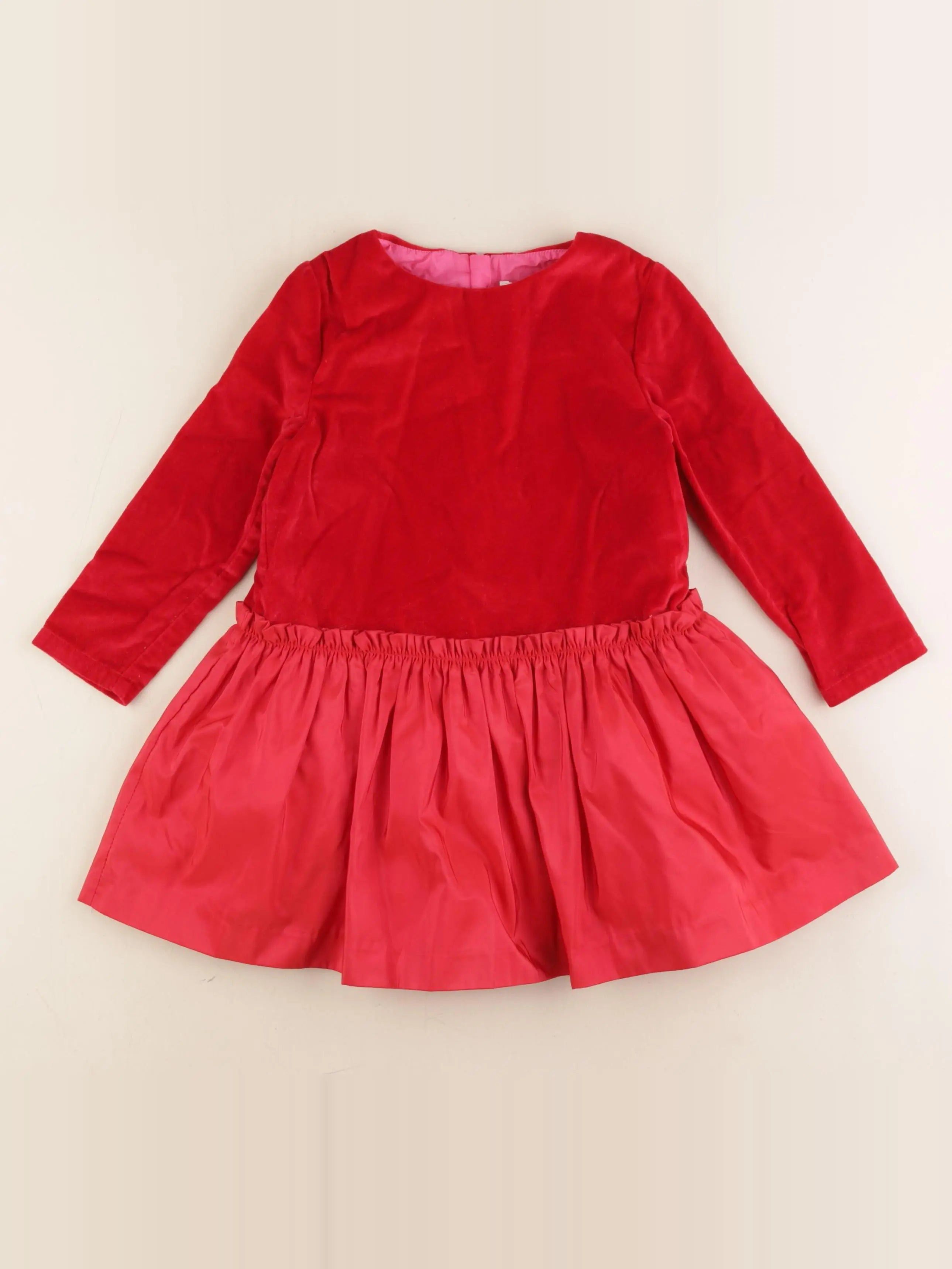 Jacadi - robe rouge - 4 ans