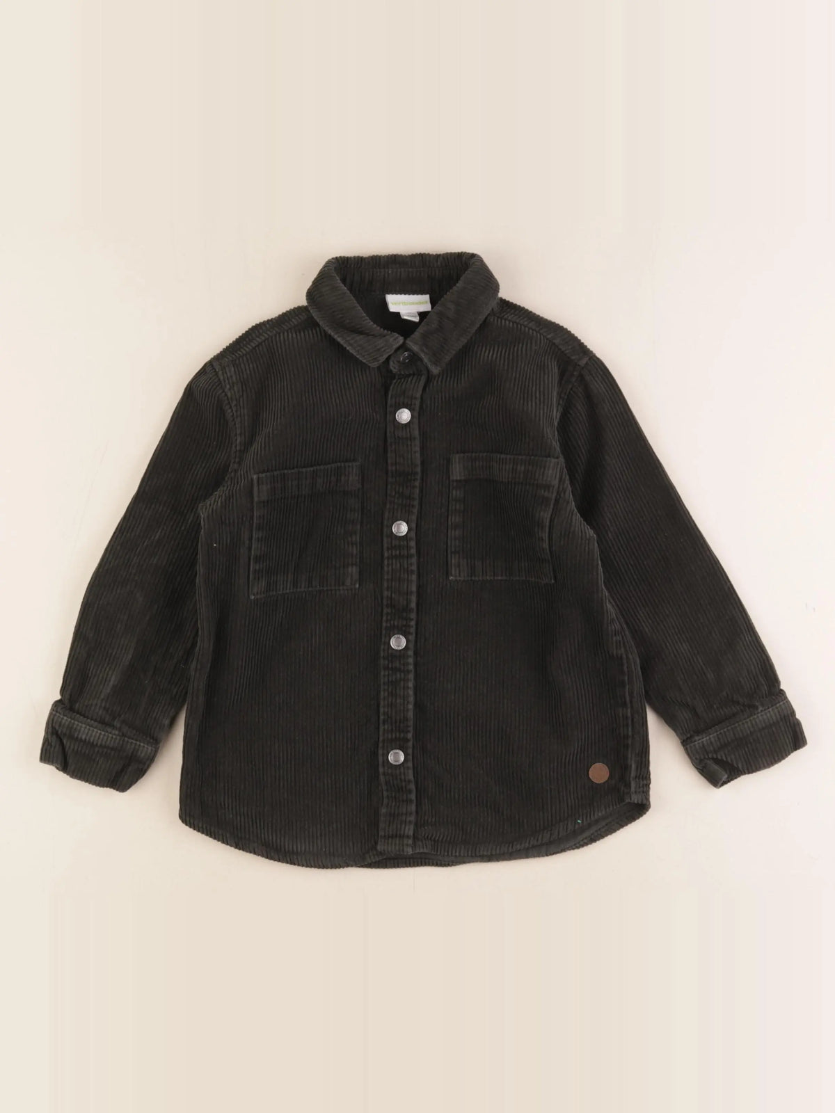 Vertbaudet - chemise vert - 4 ans