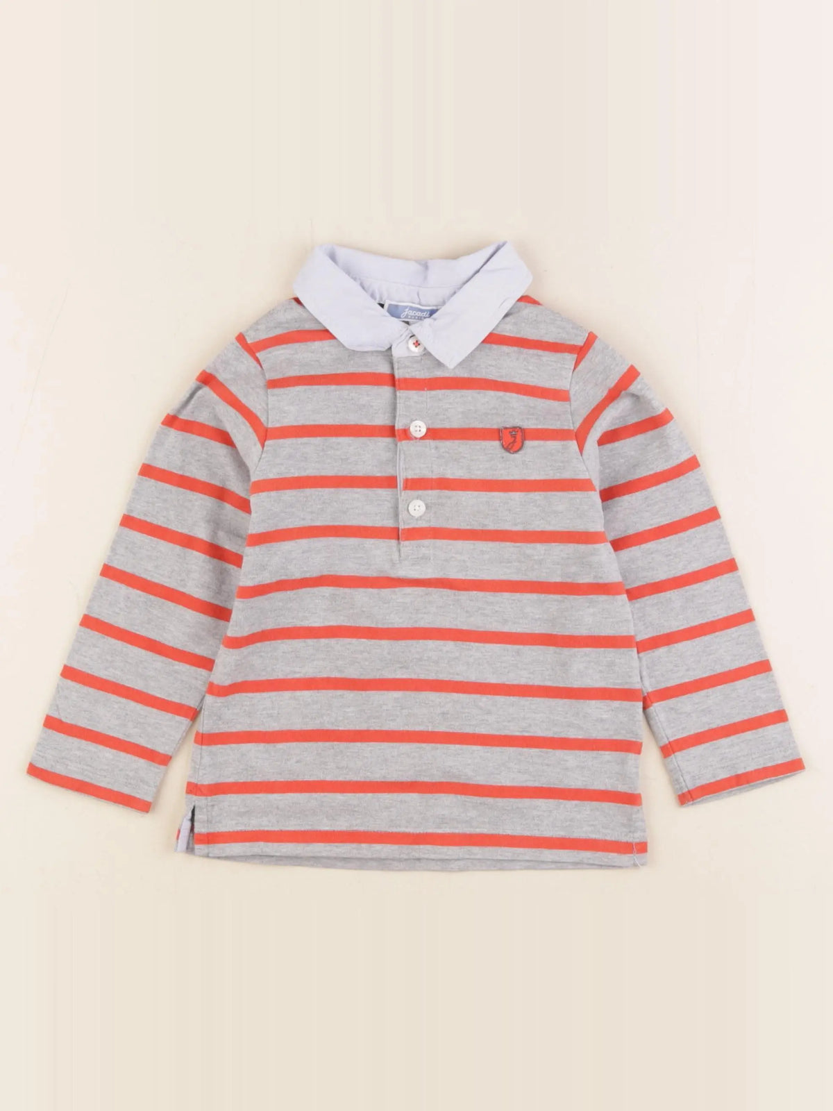 Jacadi - polo gris - 24 mois