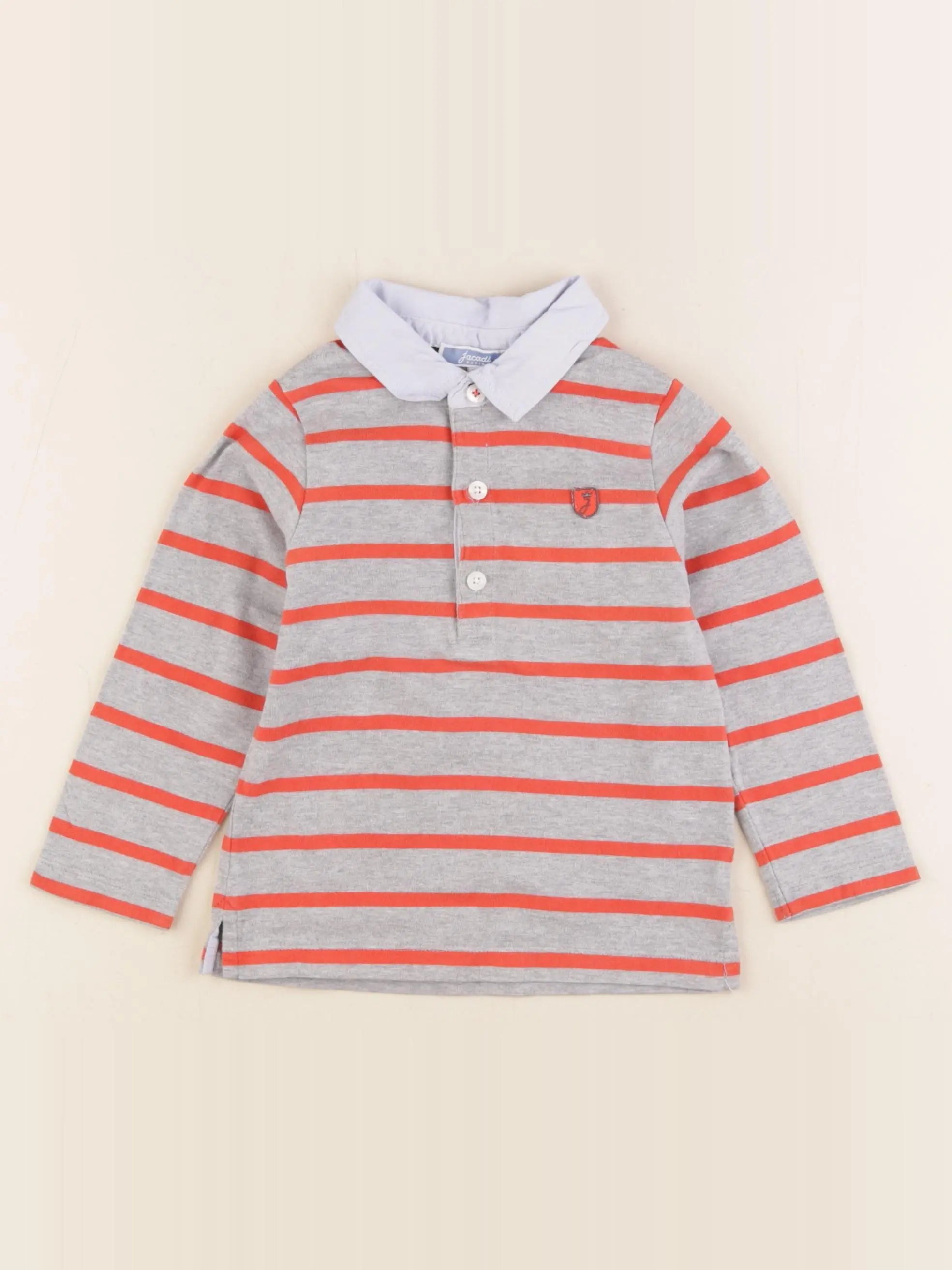 Jacadi - polo gris - 24 mois
