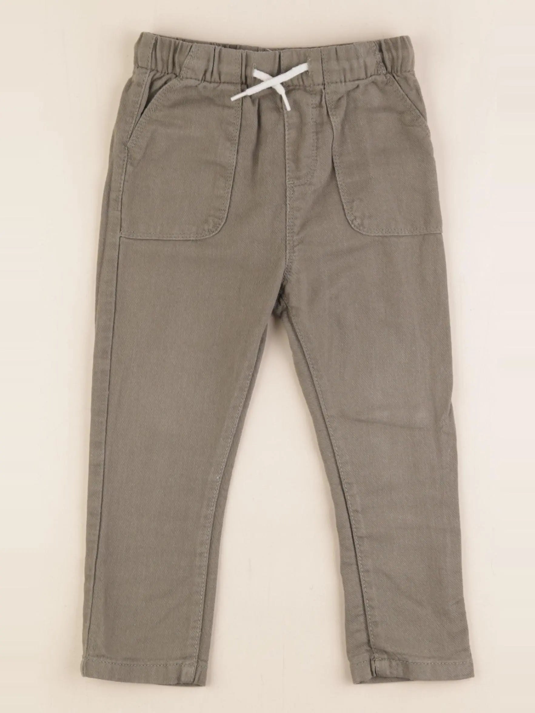 Vertbaudet - pantalon vert - 36 mois