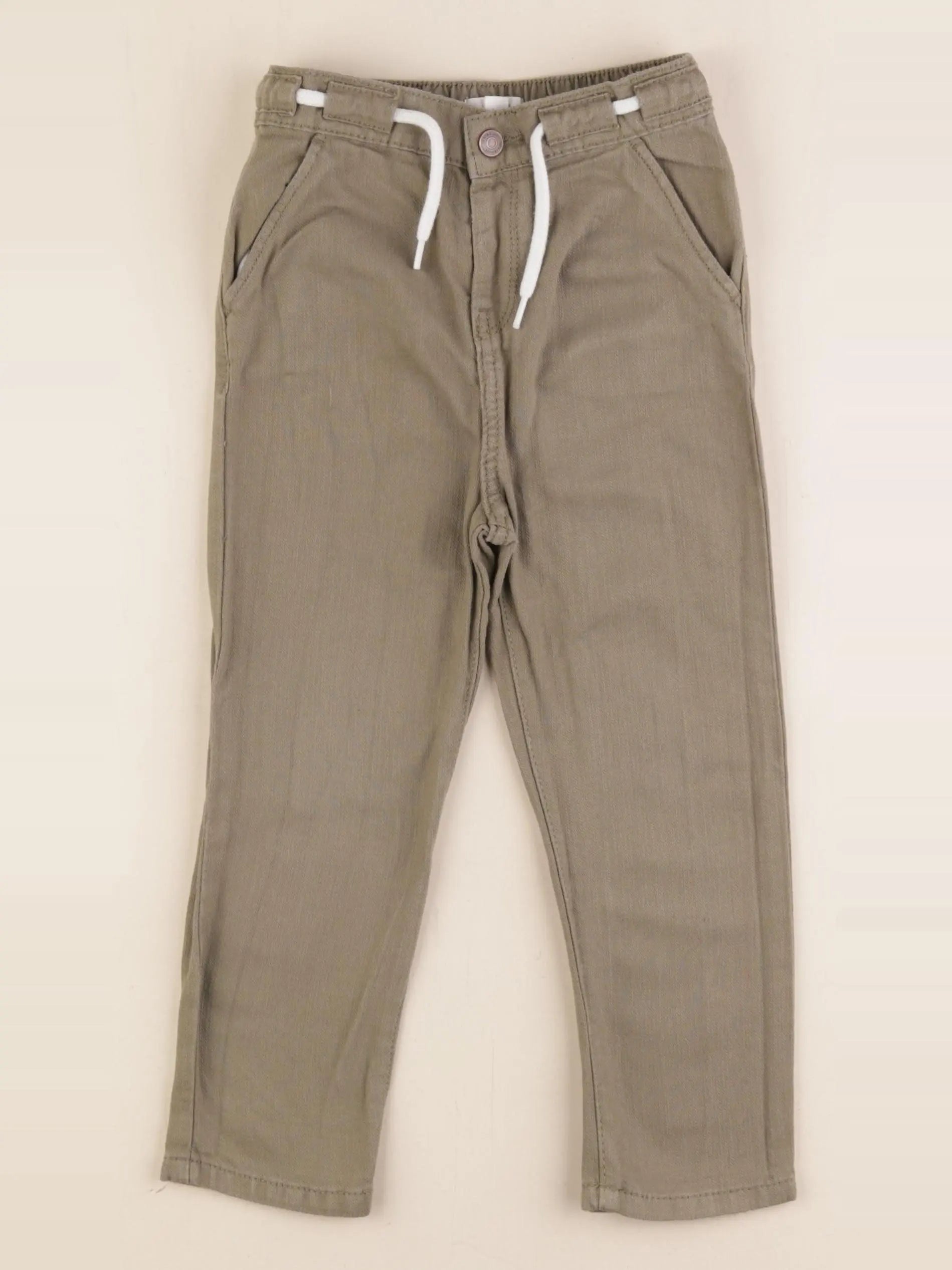 Vertbaudet - pantalon vert - 36 mois