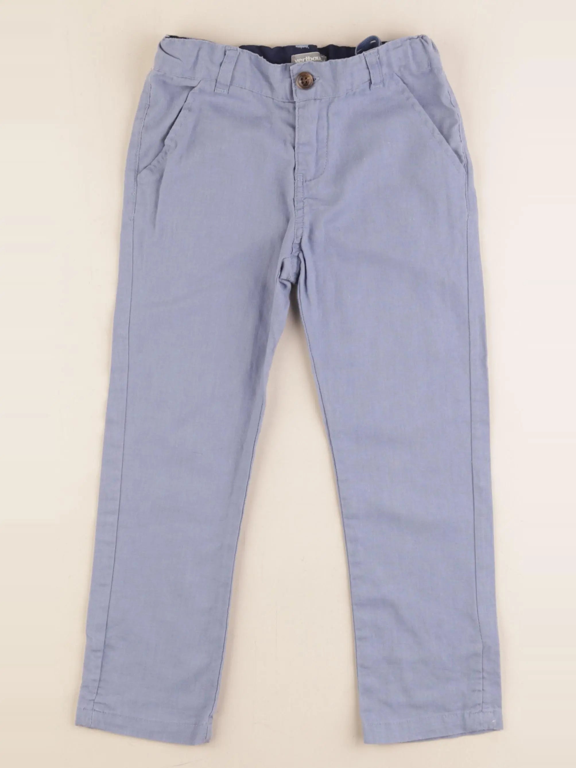 Vertbaudet - pantalon bleu - 5 ans