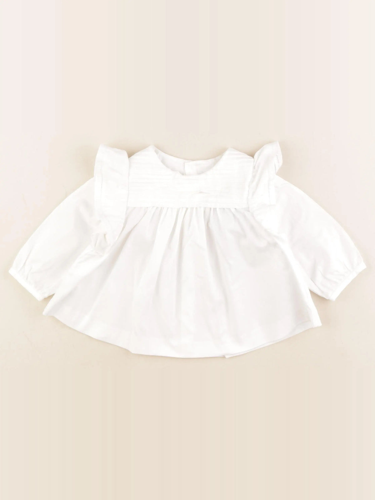 Jacadi - blouse blanc - 18 mois