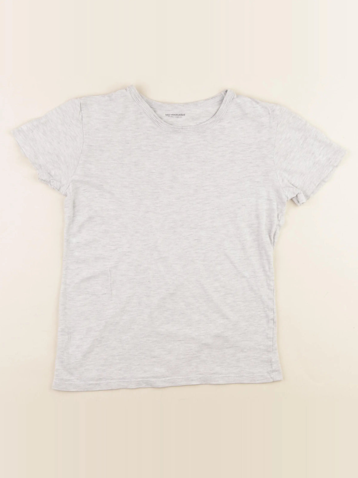 Vertbaudet - maillot de corps gris - 10 ans