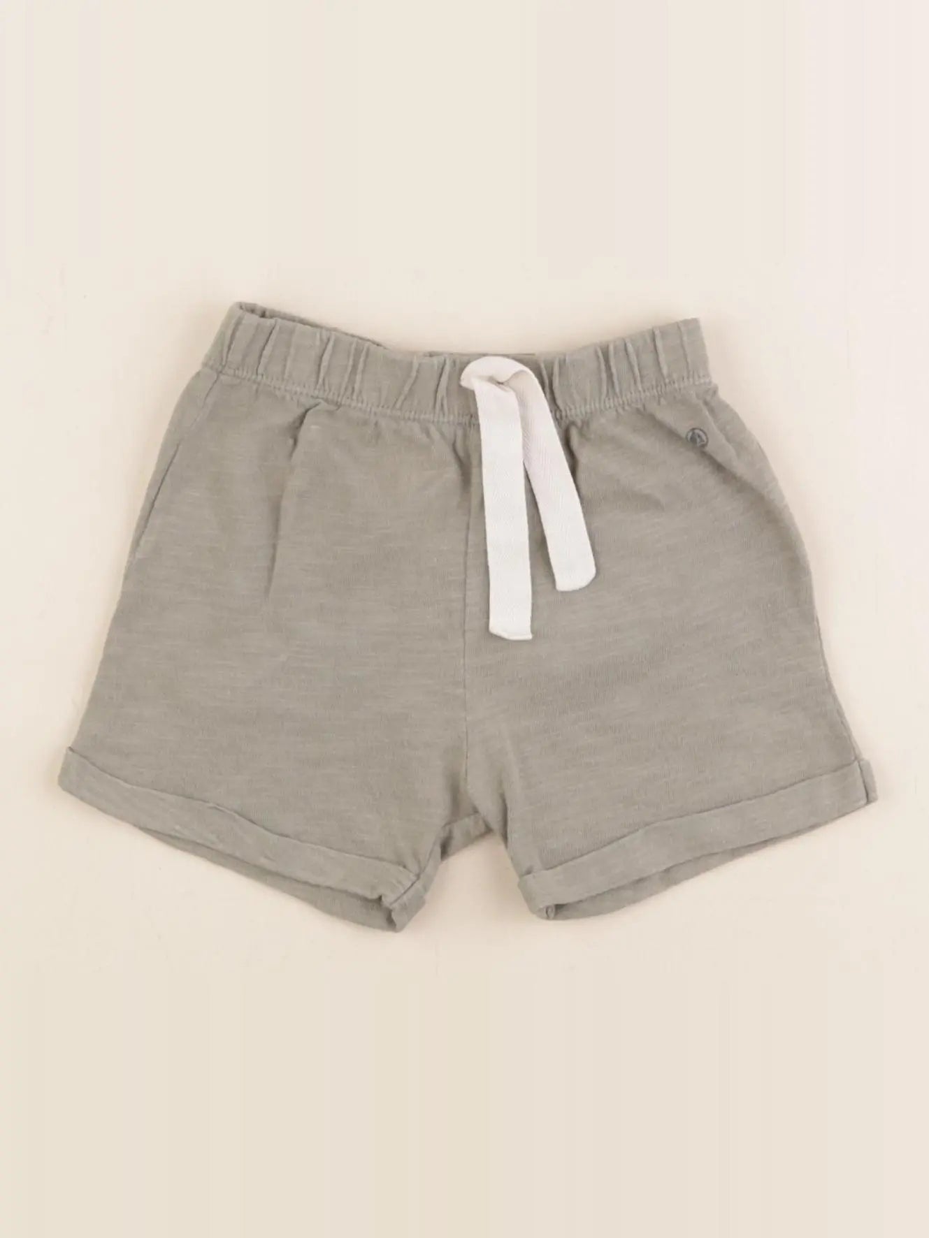 Petit Bateau - short vert - 12 mois