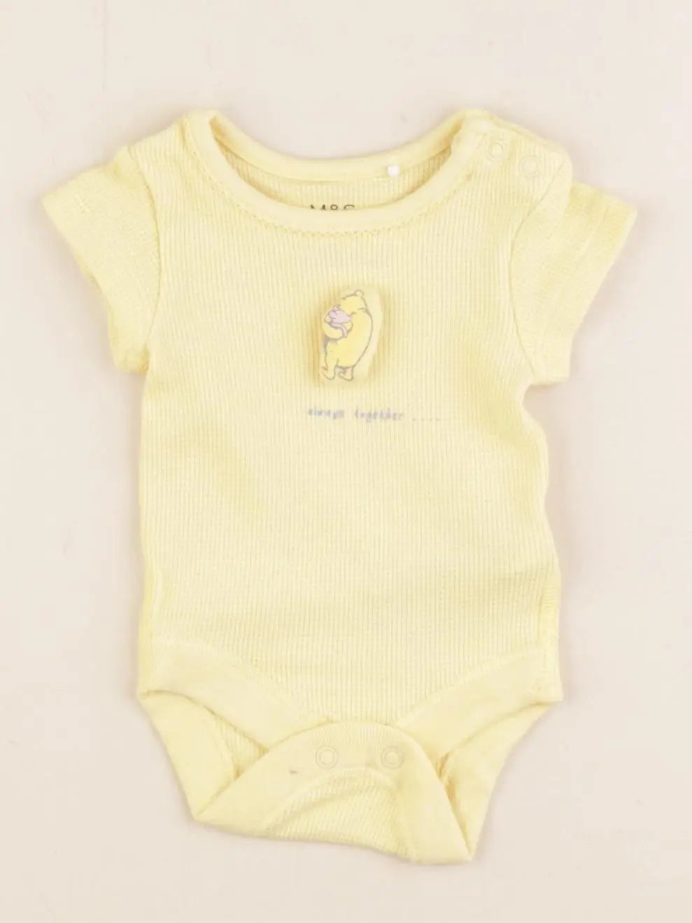 Marks & Spencer  - body jaune - 0 mois