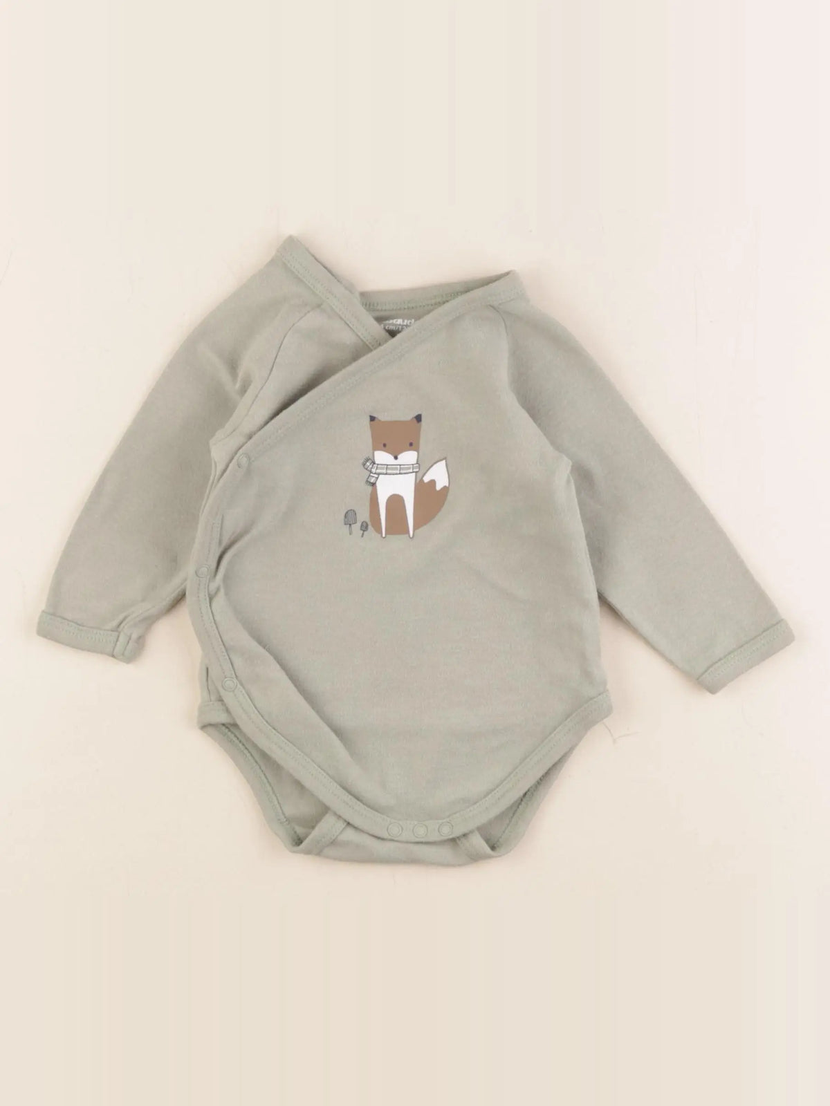 Vertbaudet - body vert - 12 mois