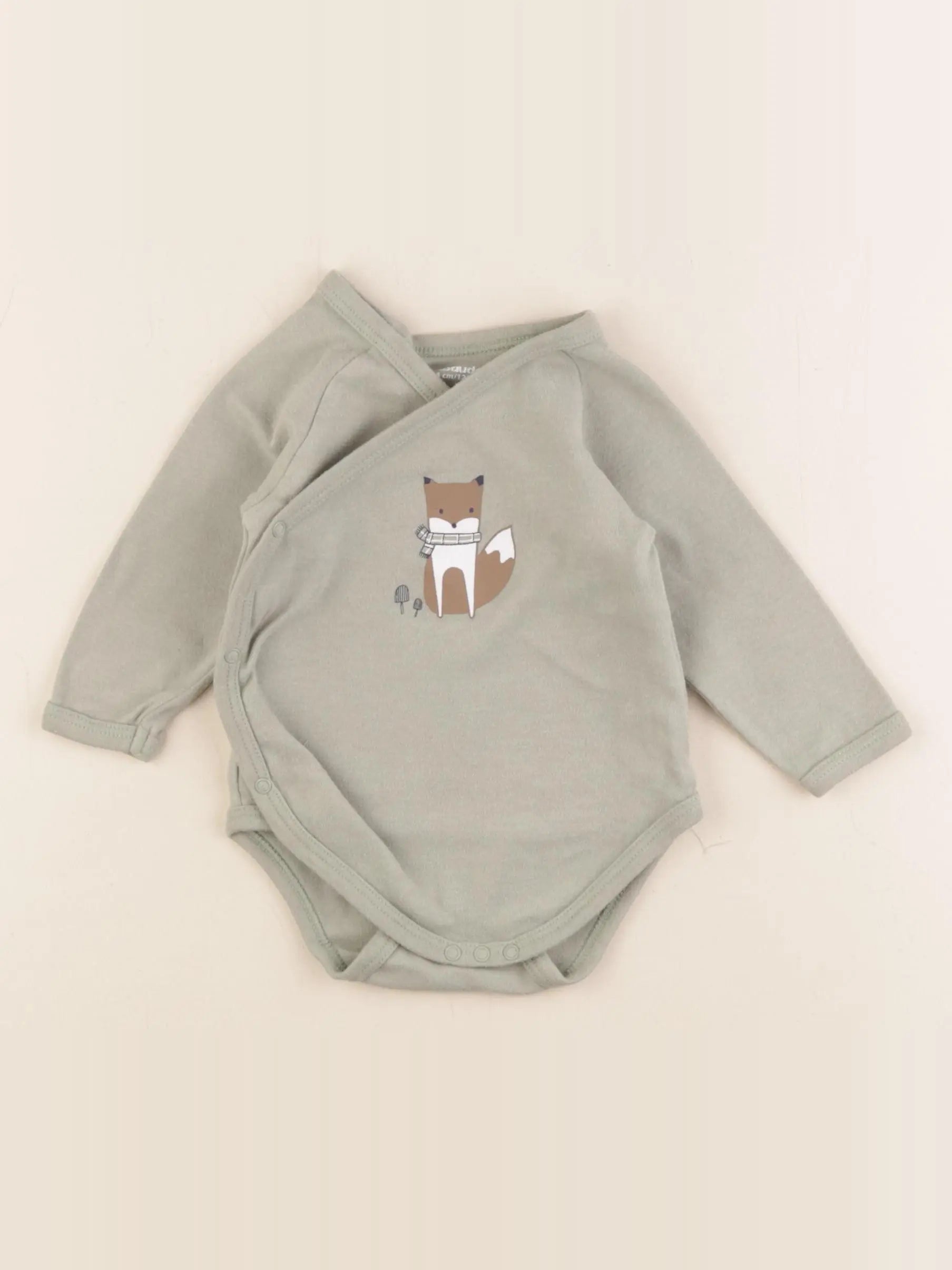 Vertbaudet - body vert - 12 mois