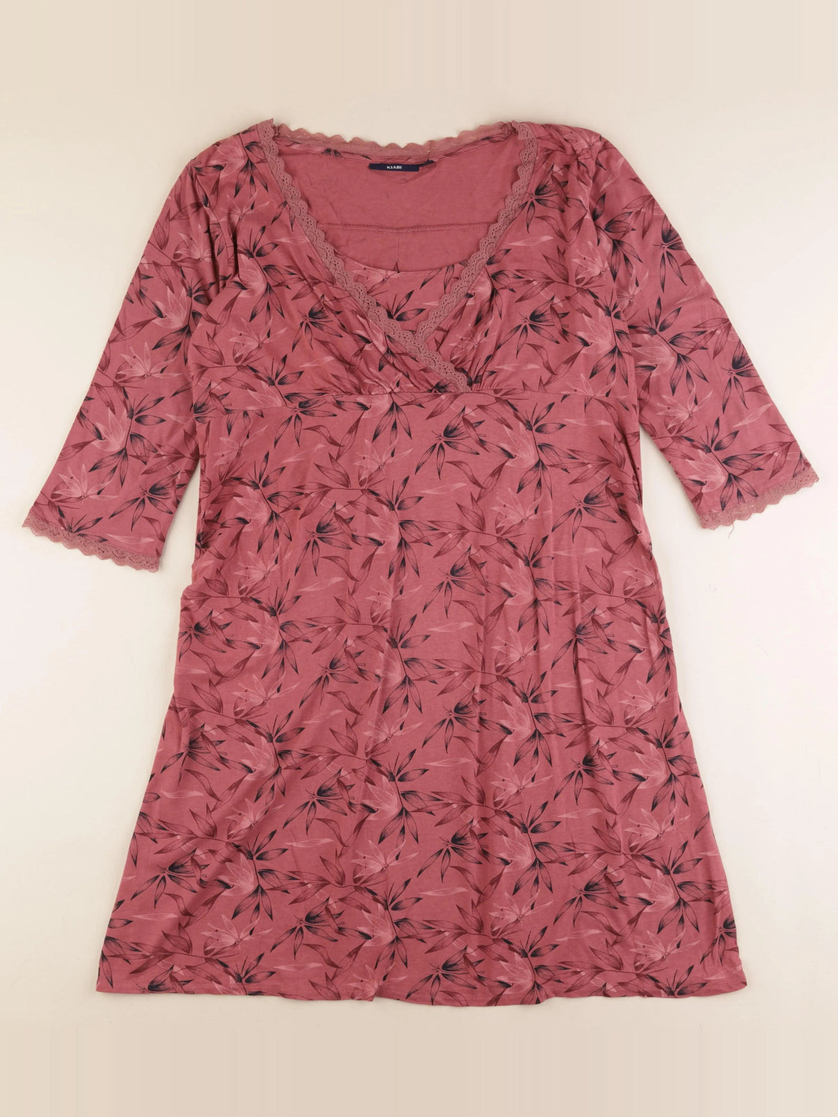 Kiabi - robe grossesse, allaitement rouge - xl