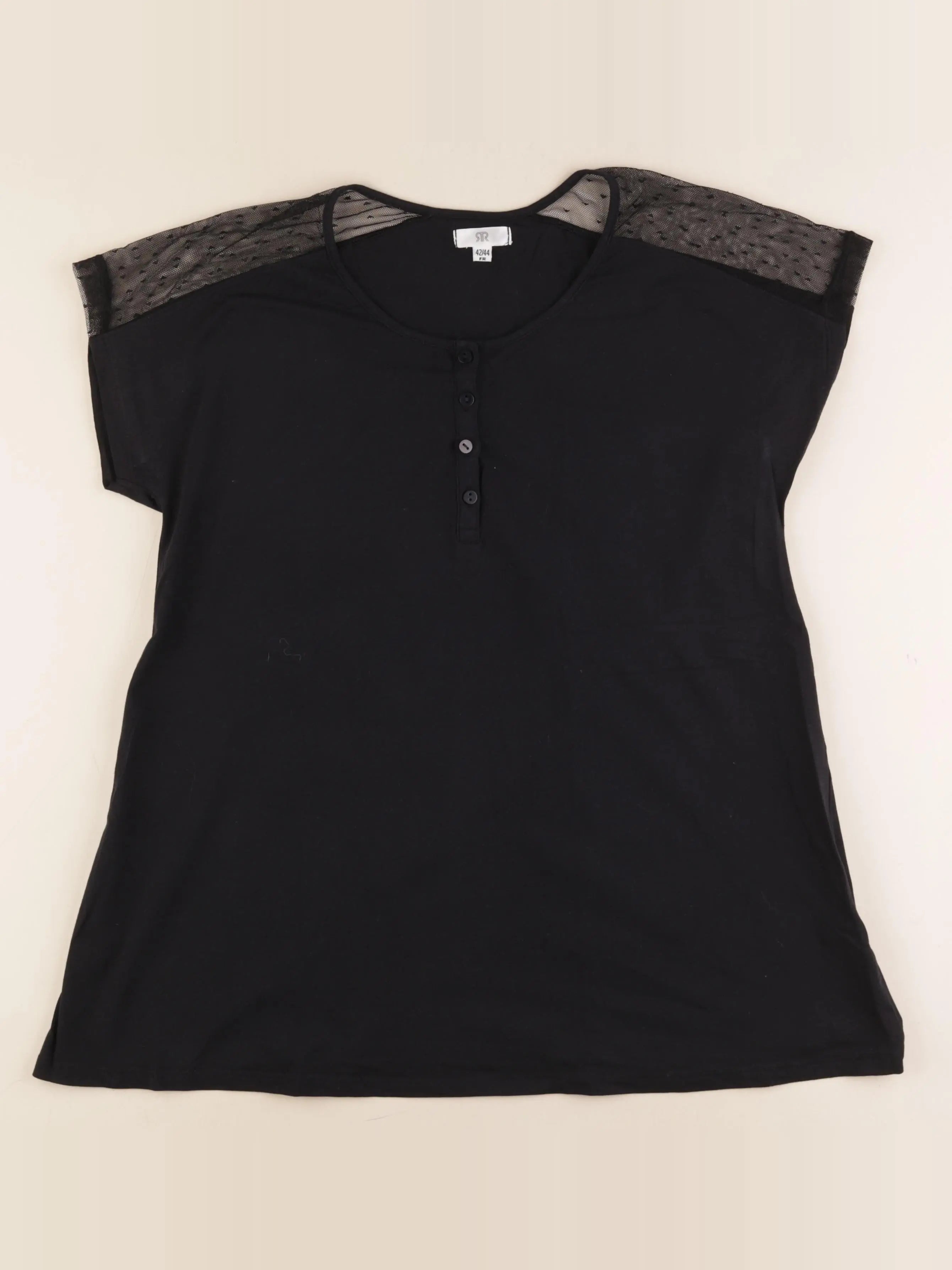 La redoute - tee-shirt grossesse, allaitement noir - 42 à 44