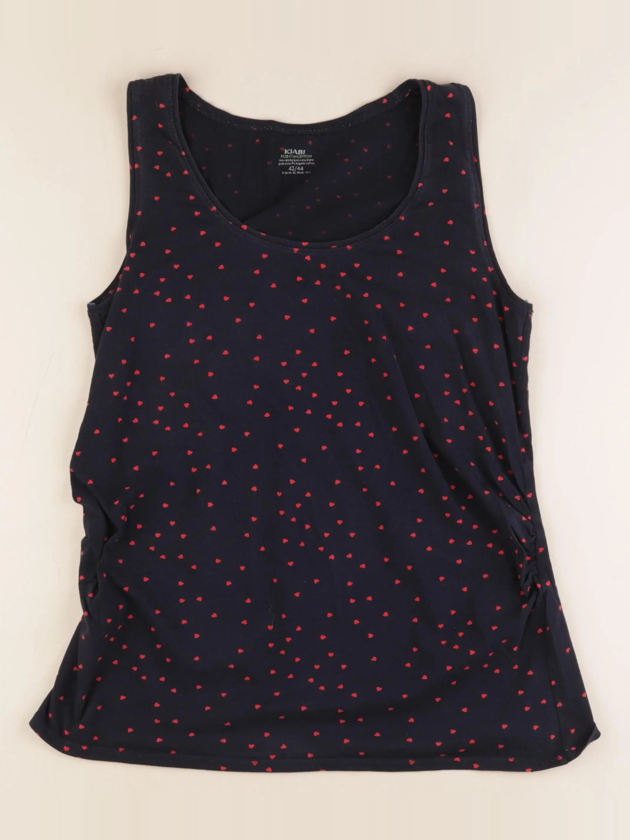 Kiabi - débardeur grossesse bleu - 42 à 44