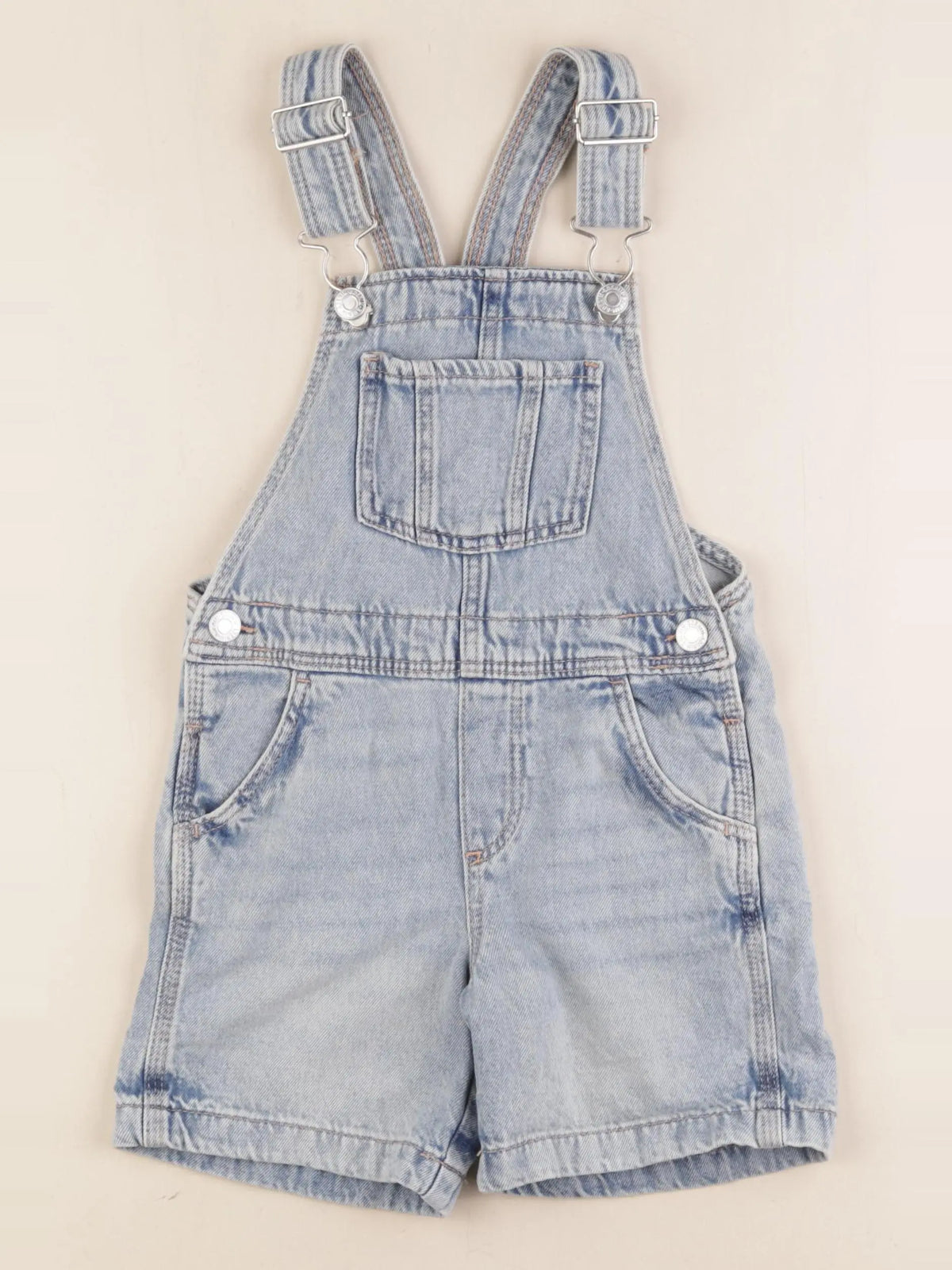 H&M - salopette bleu - 3/4 ans