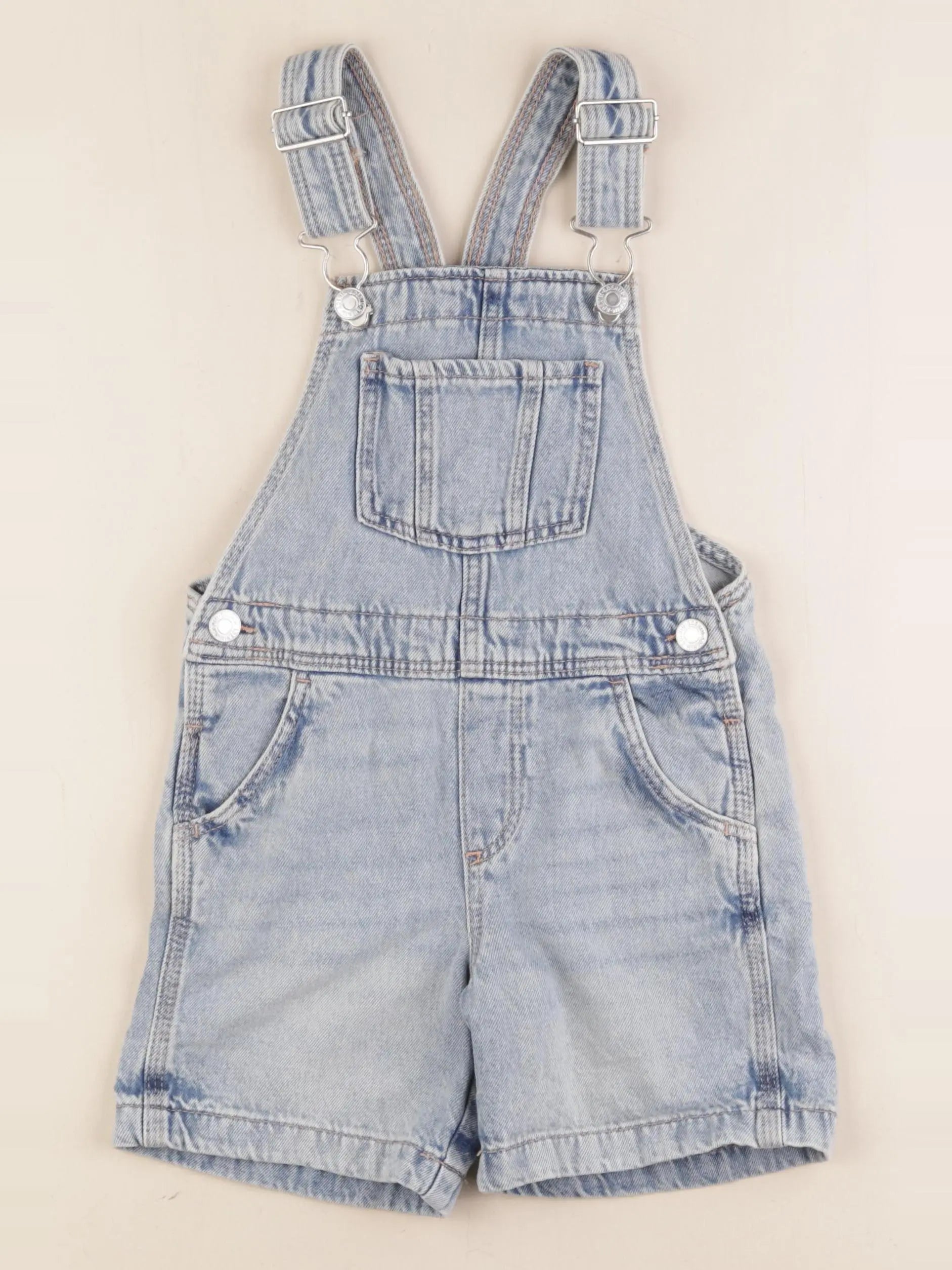 H&M - salopette bleu - 3/4 ans