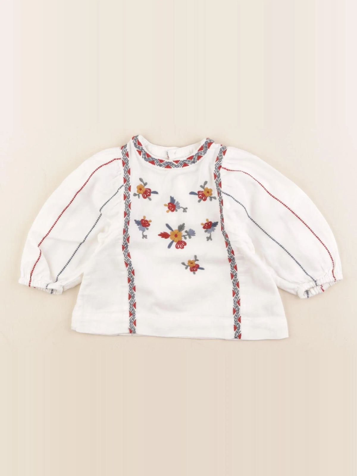 Boutchou - tee-shirt multicolore - 6 mois