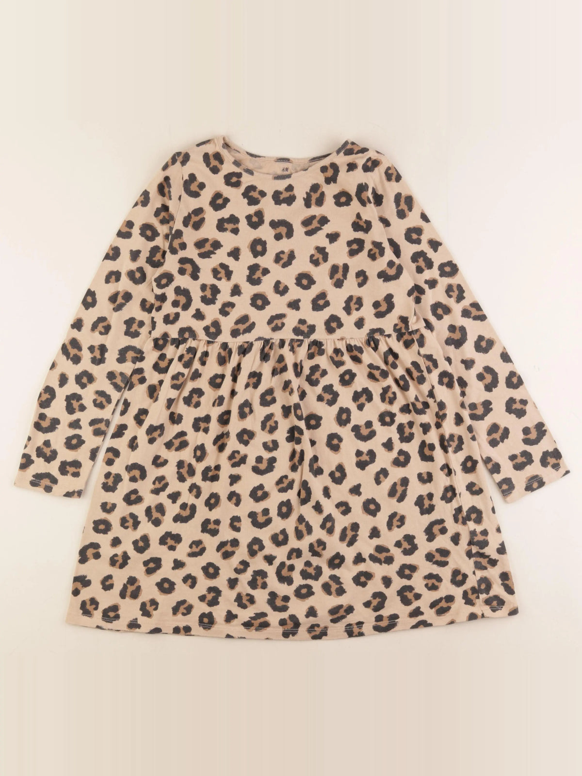 H&M - robe marron - 8/10 ans