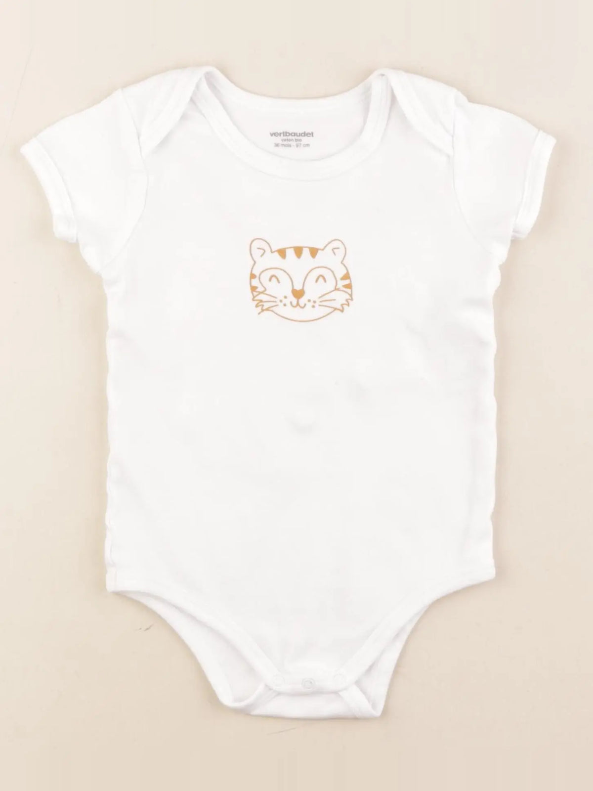 Vertbaudet - body blanc - 36 mois