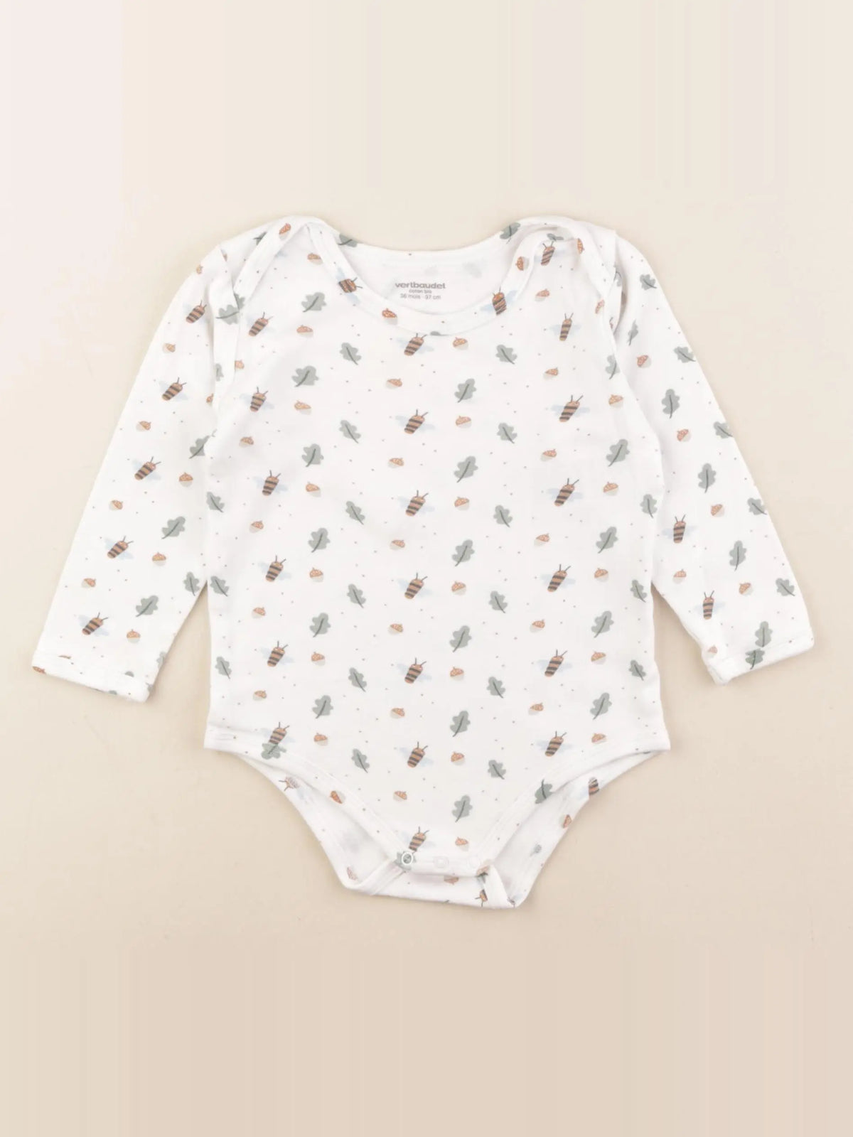 Vertbaudet - body multicolore - 36 mois