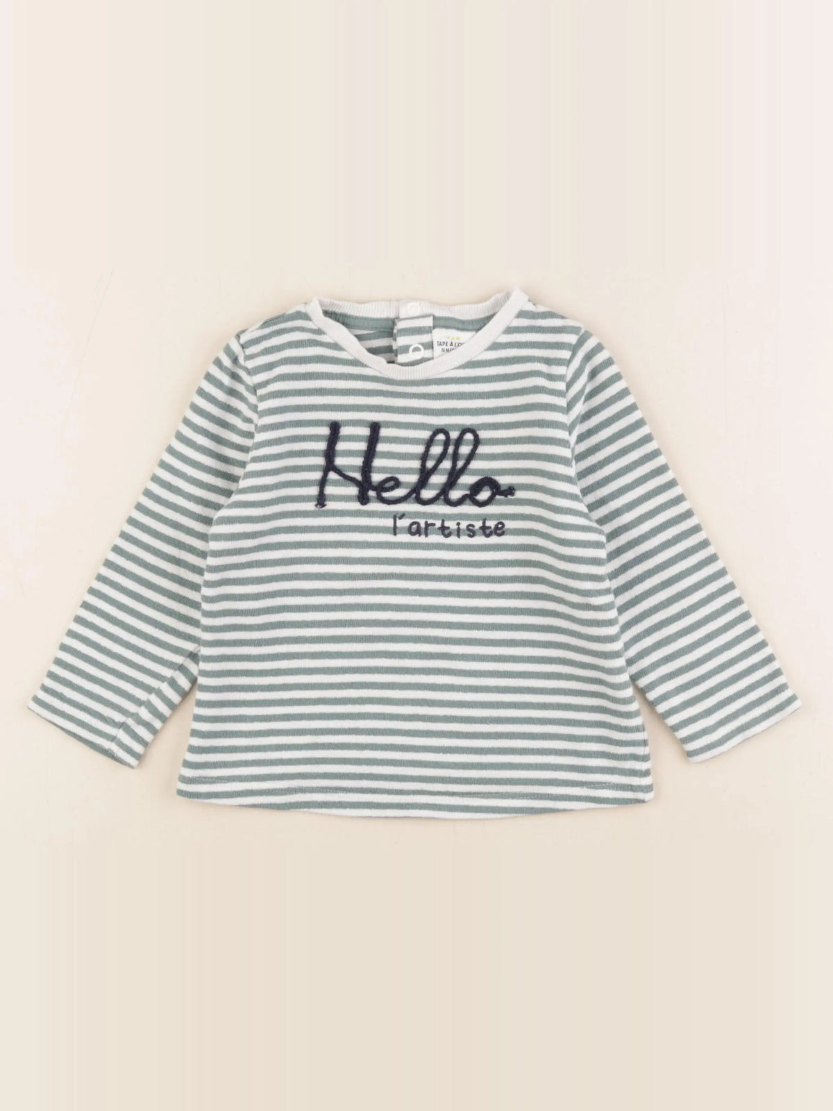 Tape à l'oeil - tee-shirt vert - 18 mois