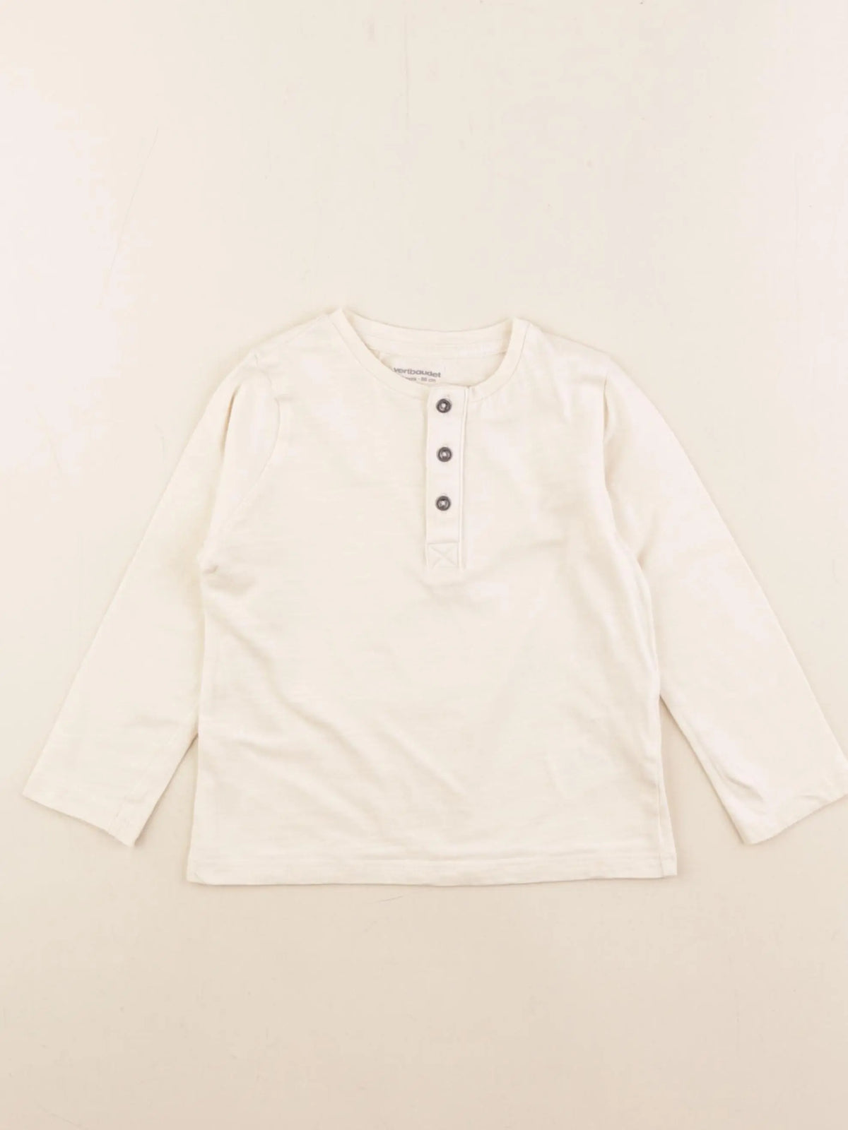Vertbaudet - tee-shirt blanc - 24 mois