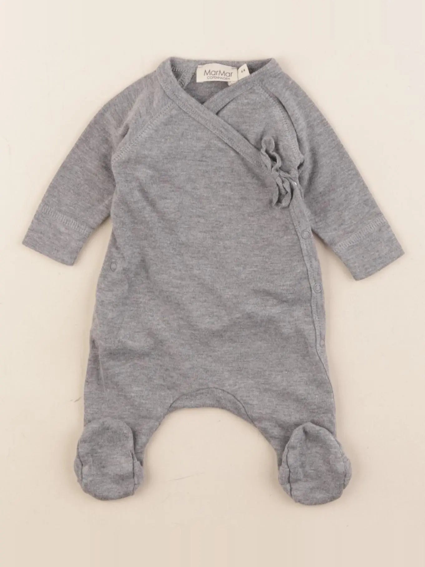 Marmar - pyjama coton gris - Prématuré