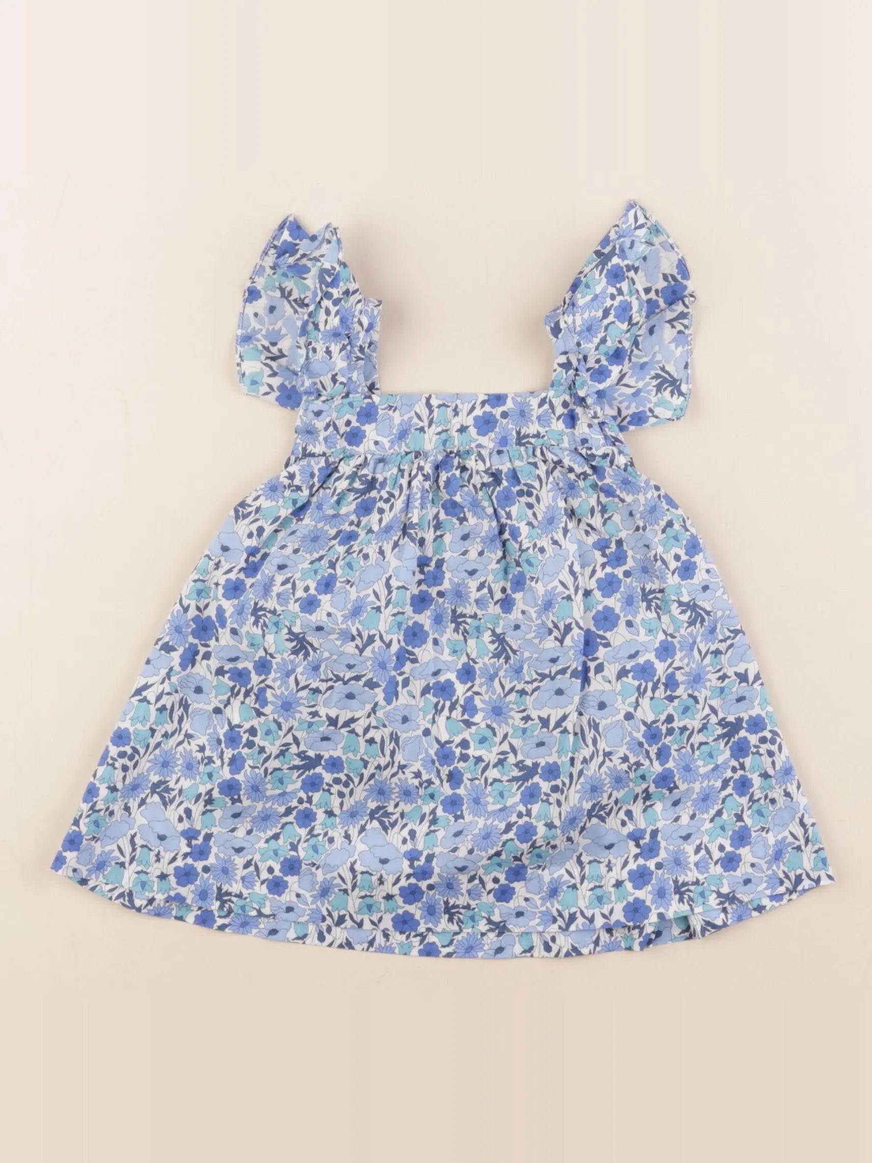 Jacadi - blouse liberty bleu - 36 mois
