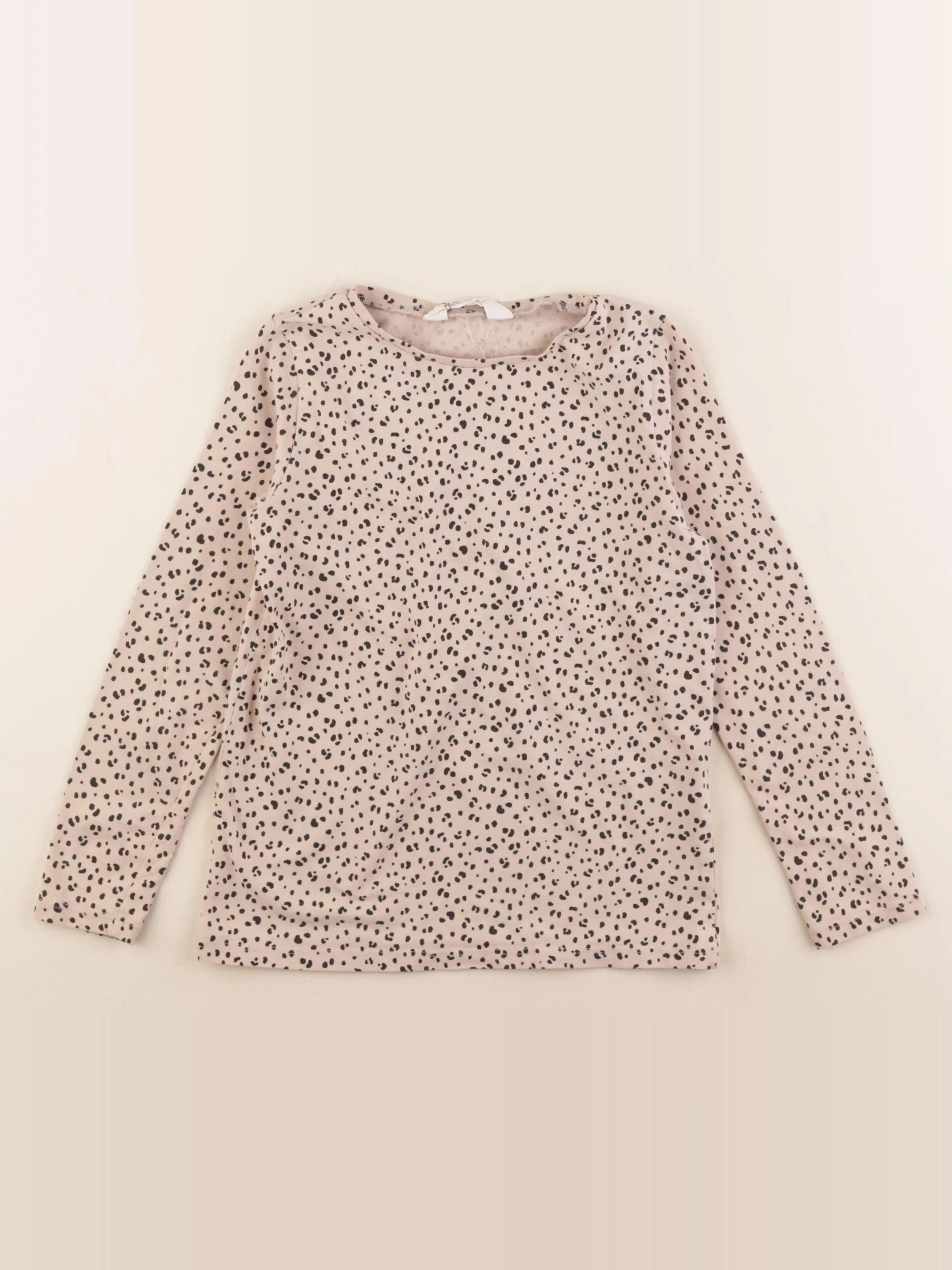 H&M - tee-shirt marron - 6/8 ans