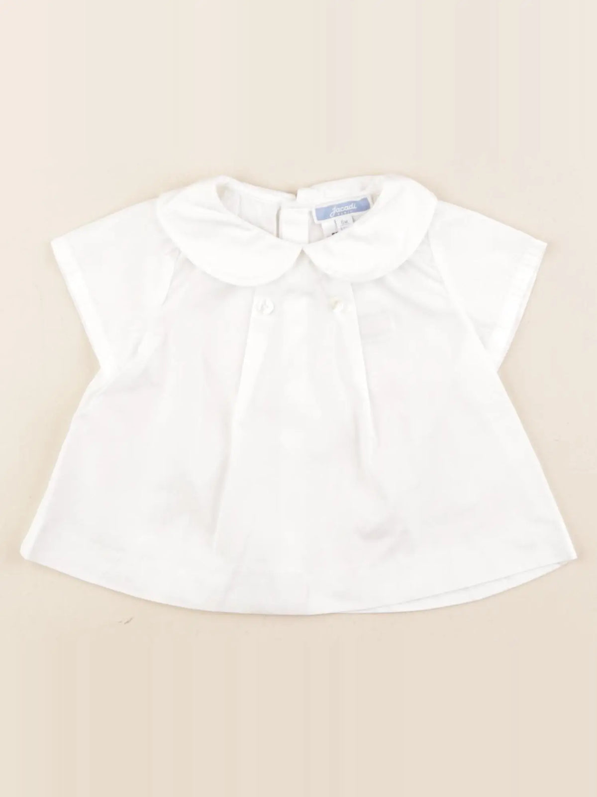 Jacadi - blouse blanc - 6 mois