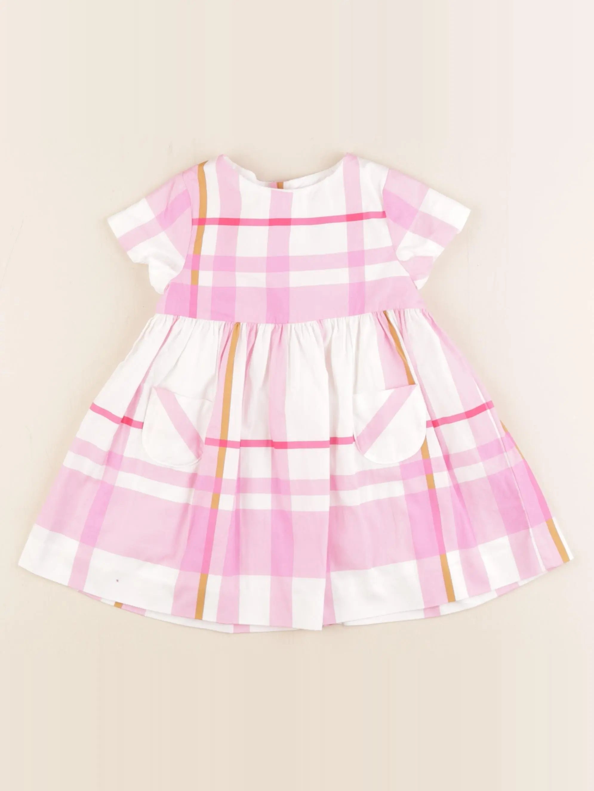 Jacadi - robe rose - 12 mois