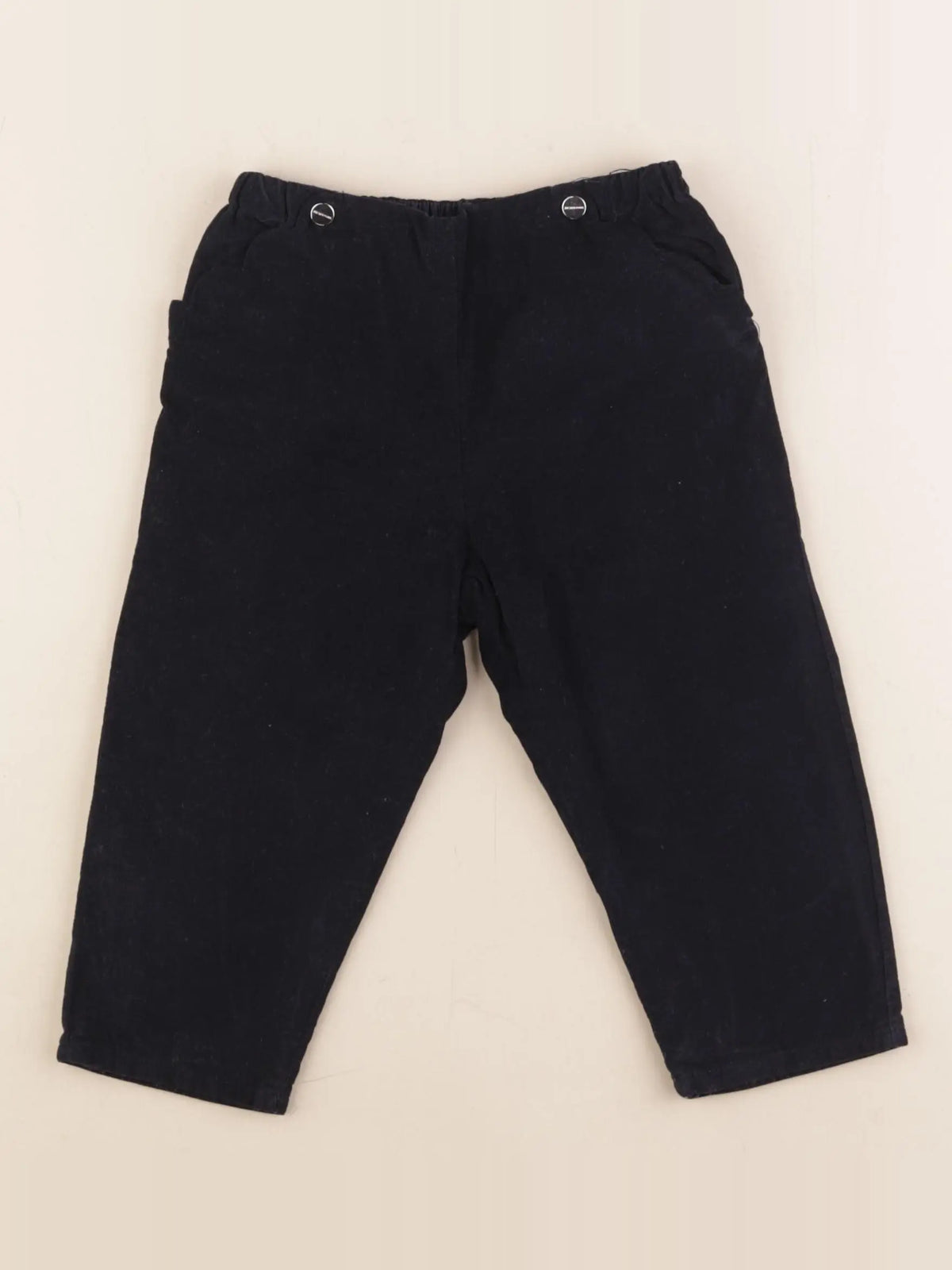 Jacadi - pantalon doublé bleu - 18 mois