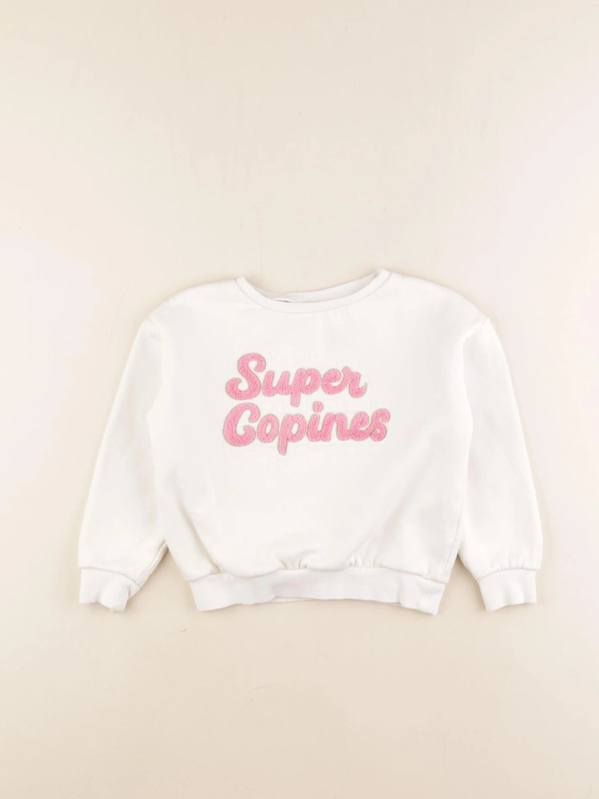 Tape à l'oeil - sweat blanc - 5 ans