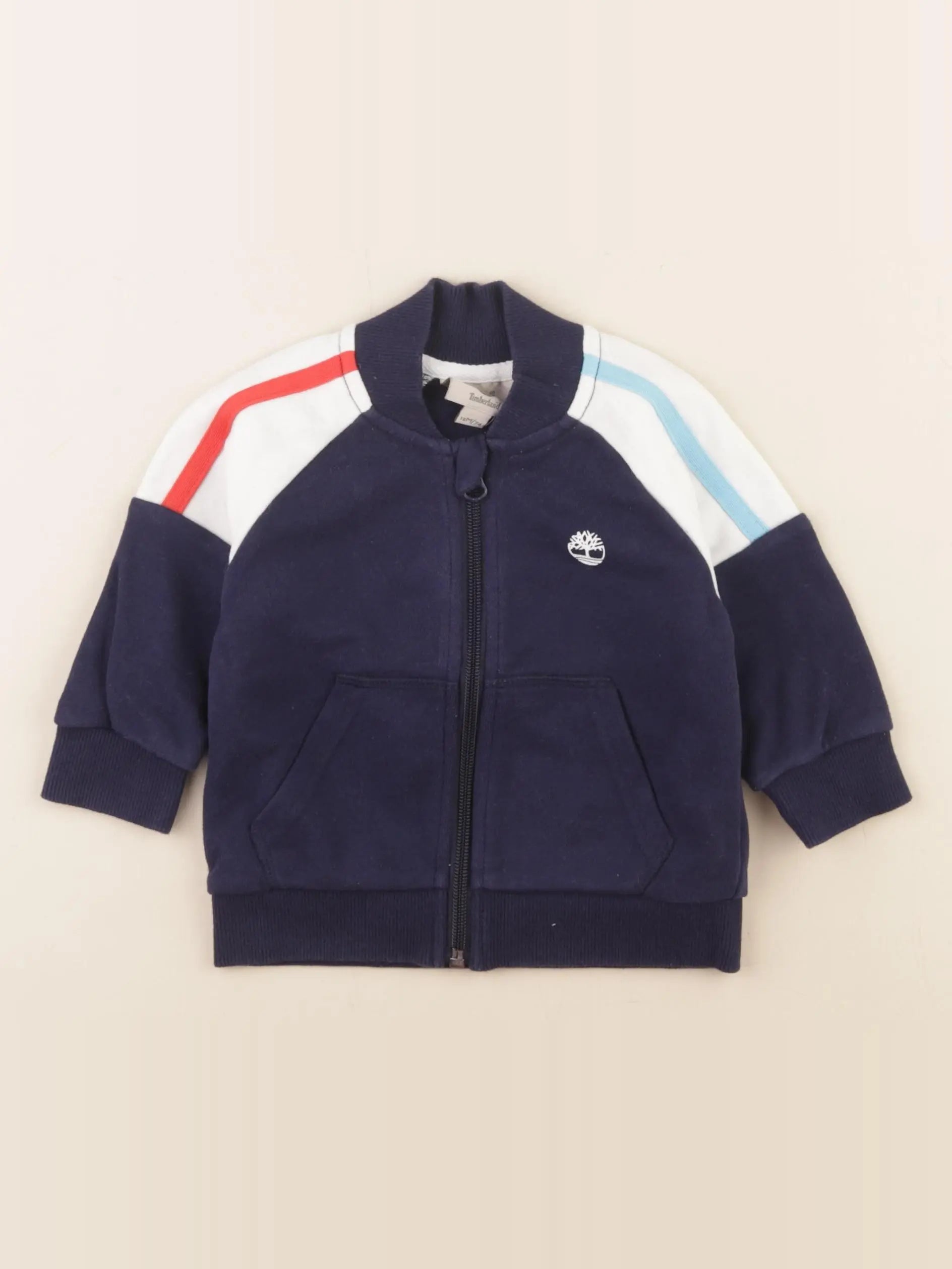 Timberland - sweat bleu - 12 mois