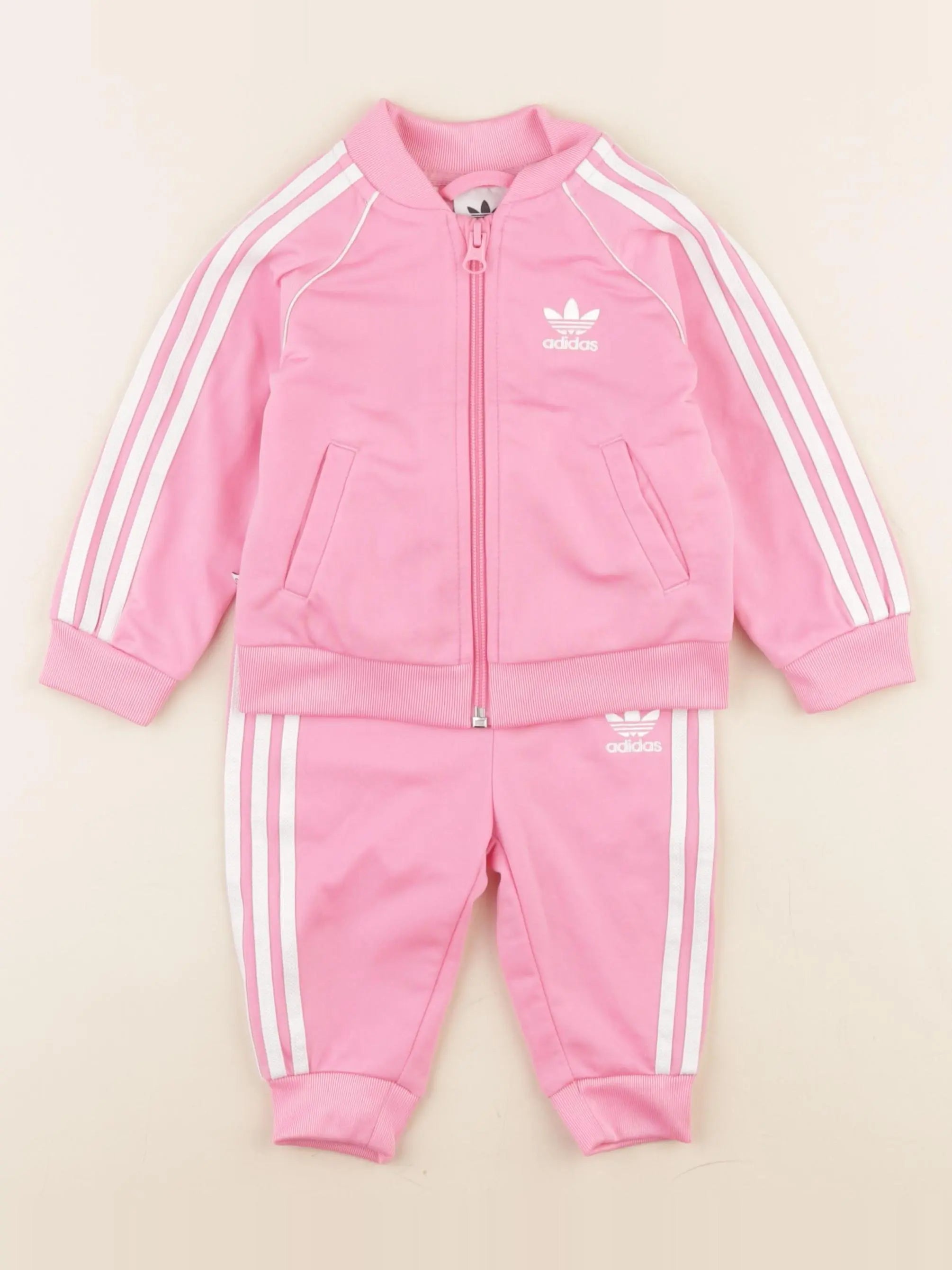 Adidas - ensemble rose - 6/9 mois