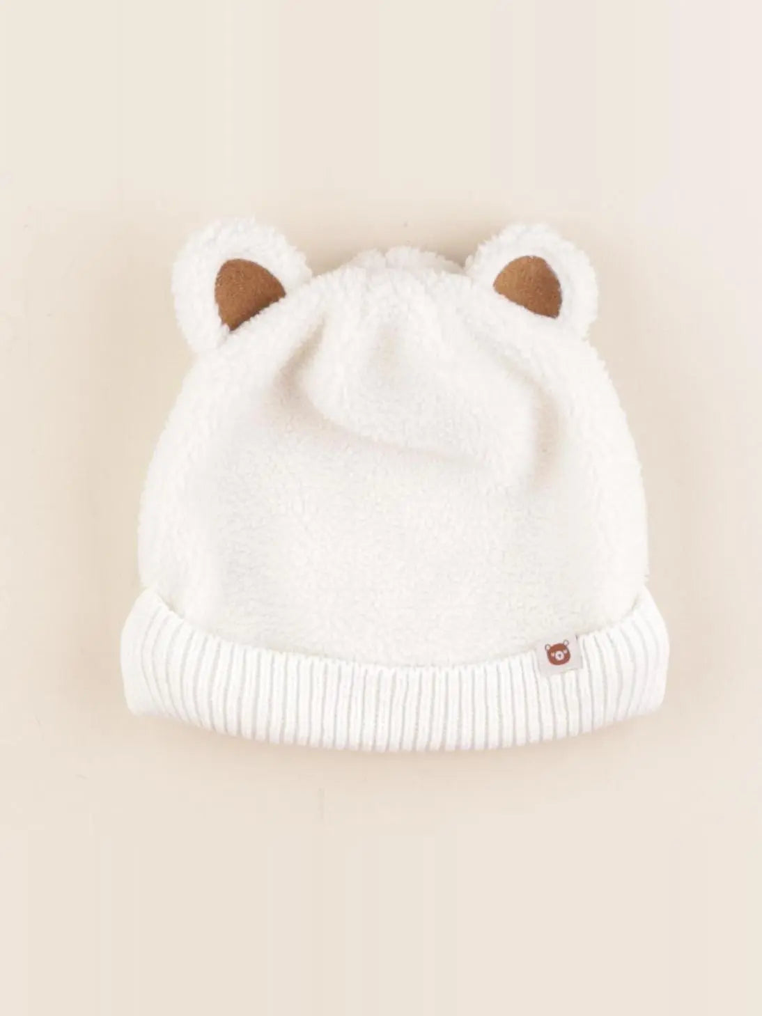 Vertbaudet - bonnet blanc - 24/36 mois