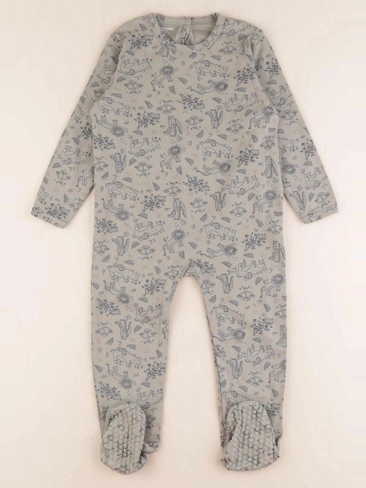 Vertbaudet - pyjama coton vert - 36 mois