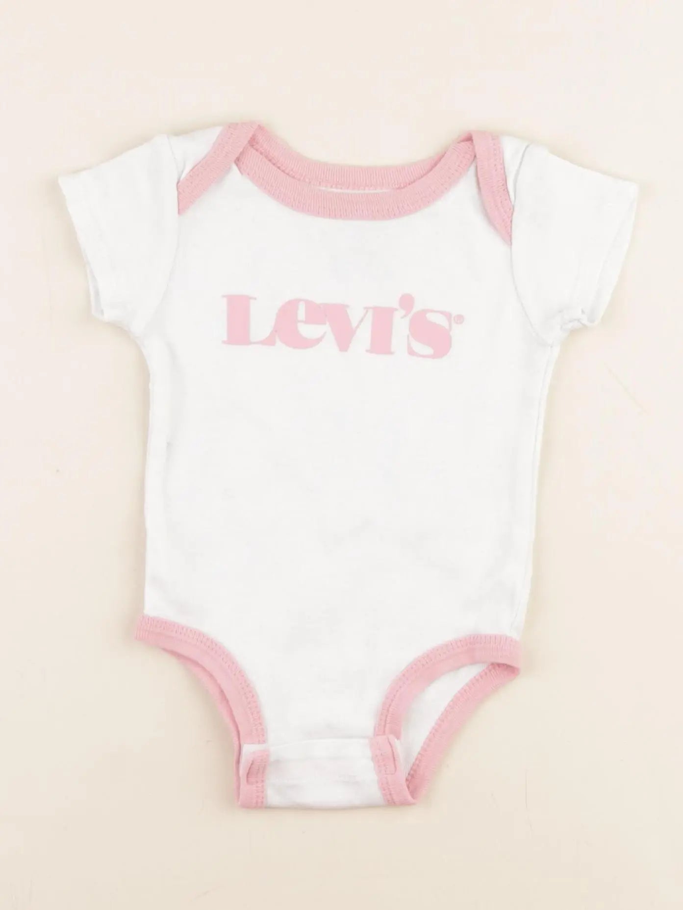 Levi's - body blanc - 0/6 mois