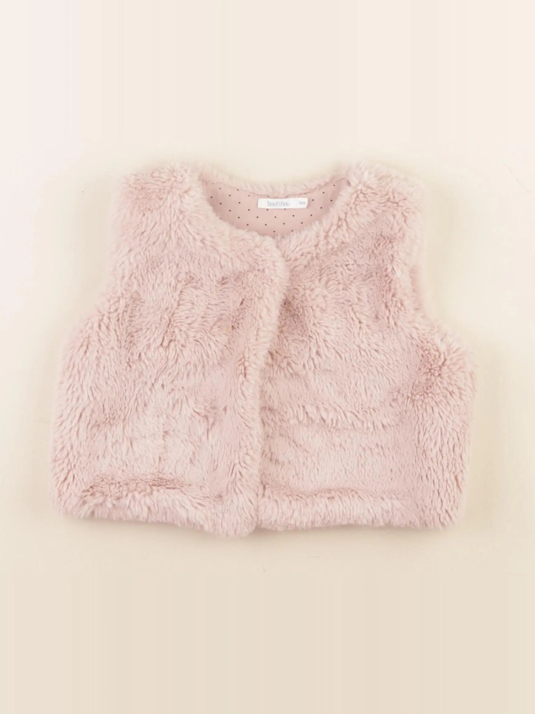 Boutchou - gilet rose - 36 mois