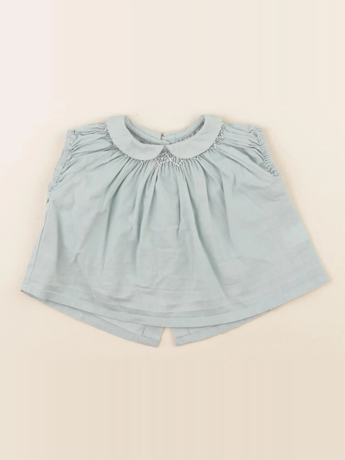 Marie Puce - blouse vert - 3 mois