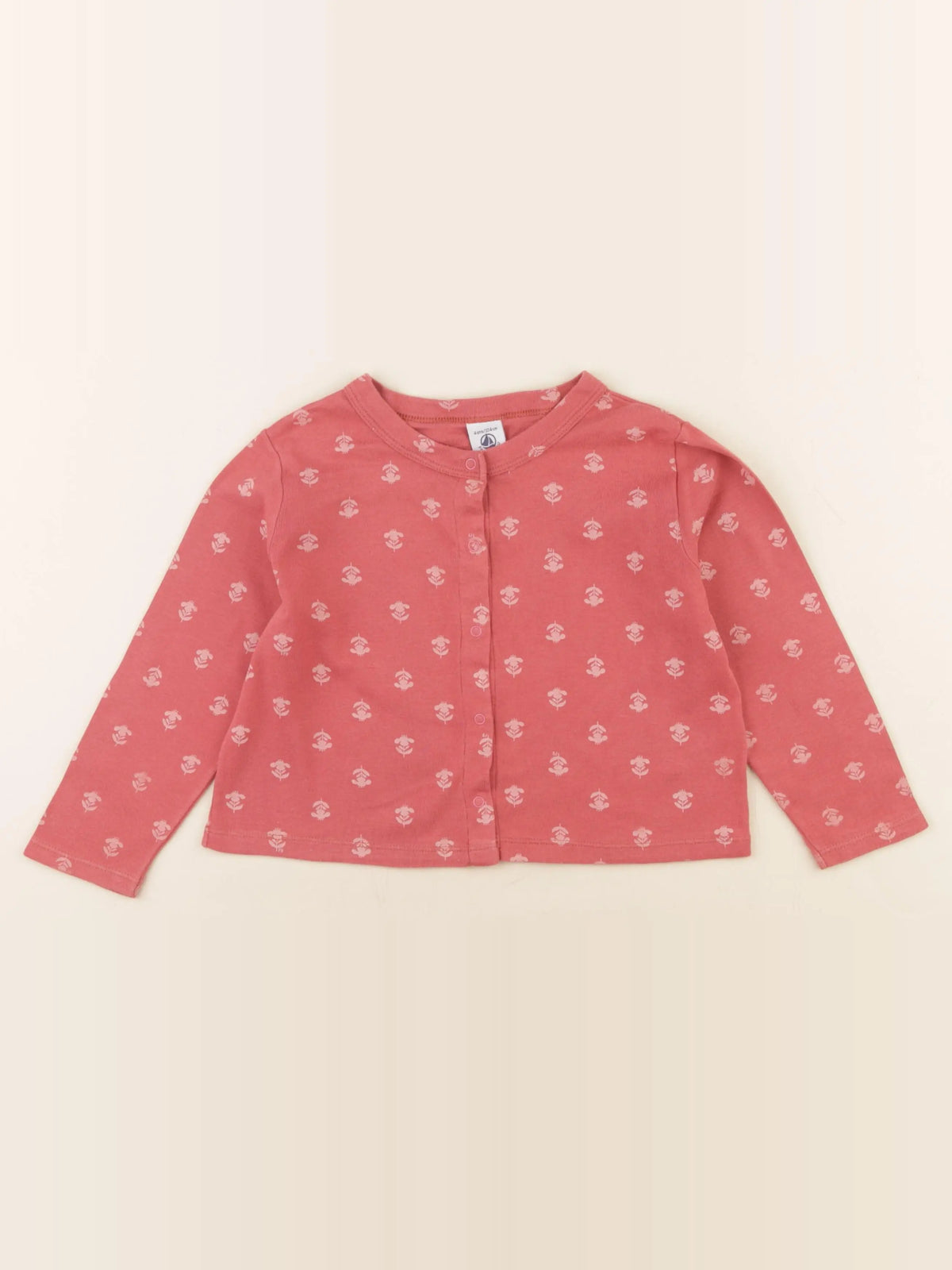 Petit Bateau - tee-shirt rose - 4 ans