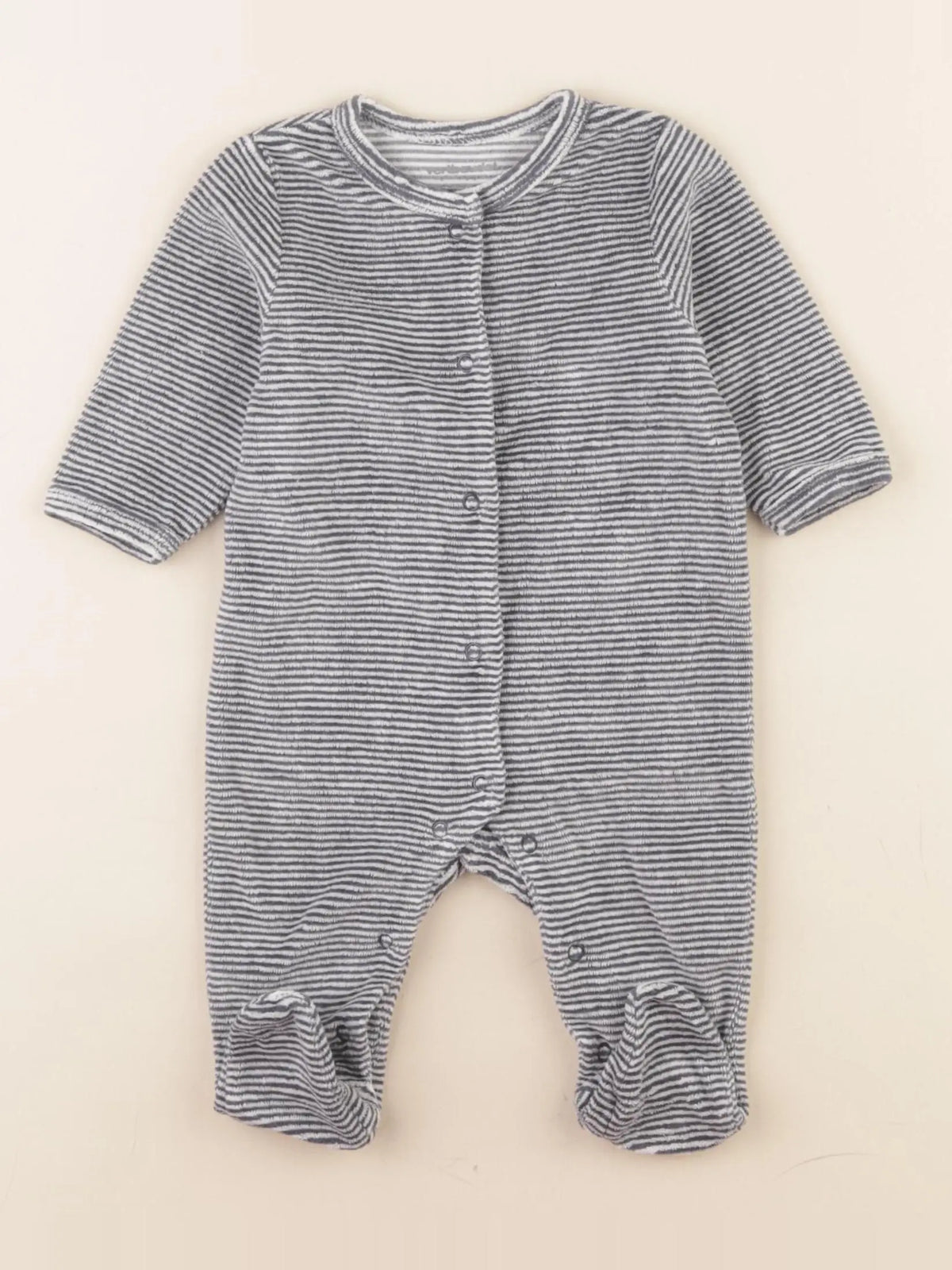 Vertbaudet - pyjama bleu - 3 mois