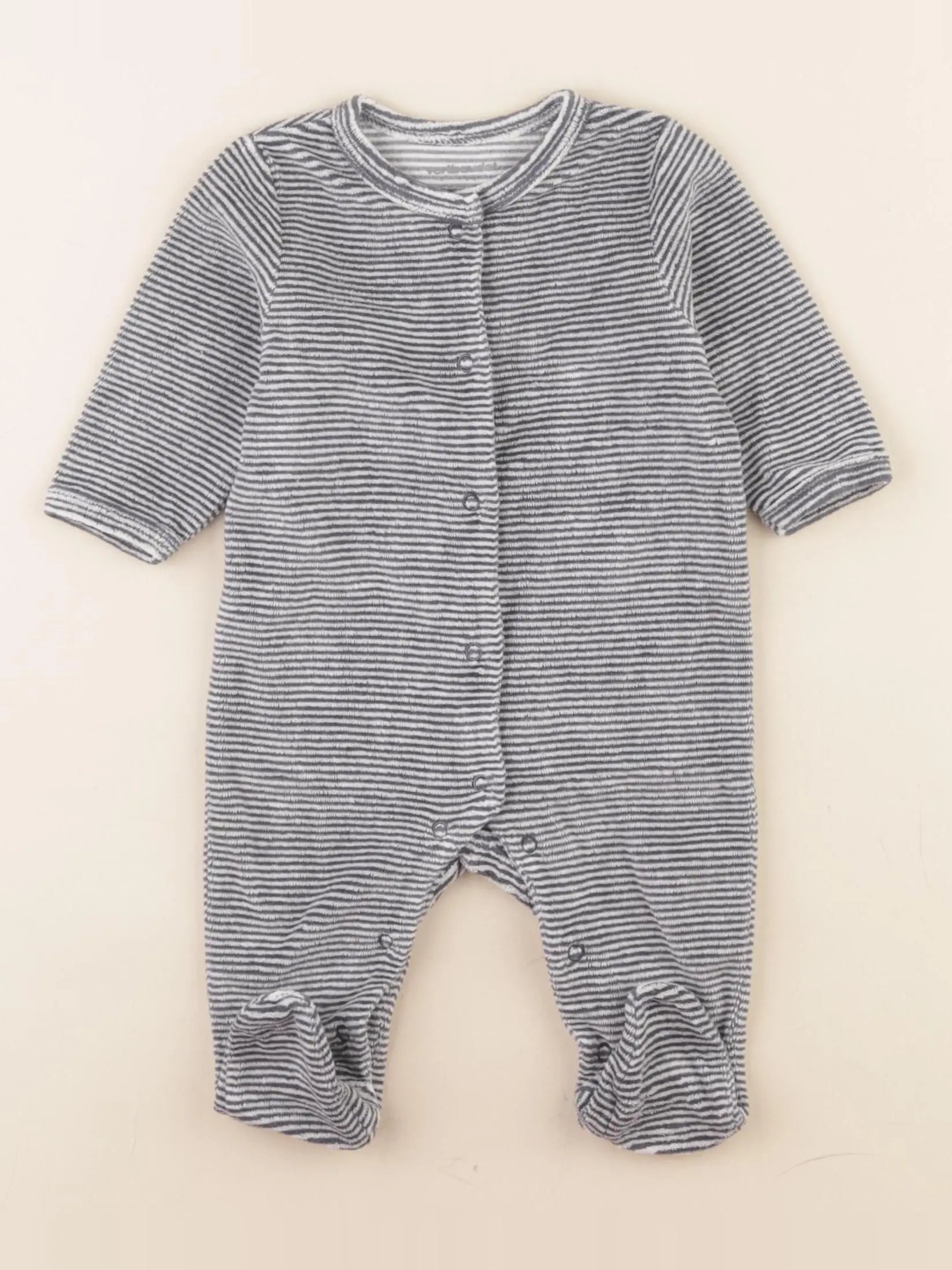 Vertbaudet - pyjama bleu - 3 mois