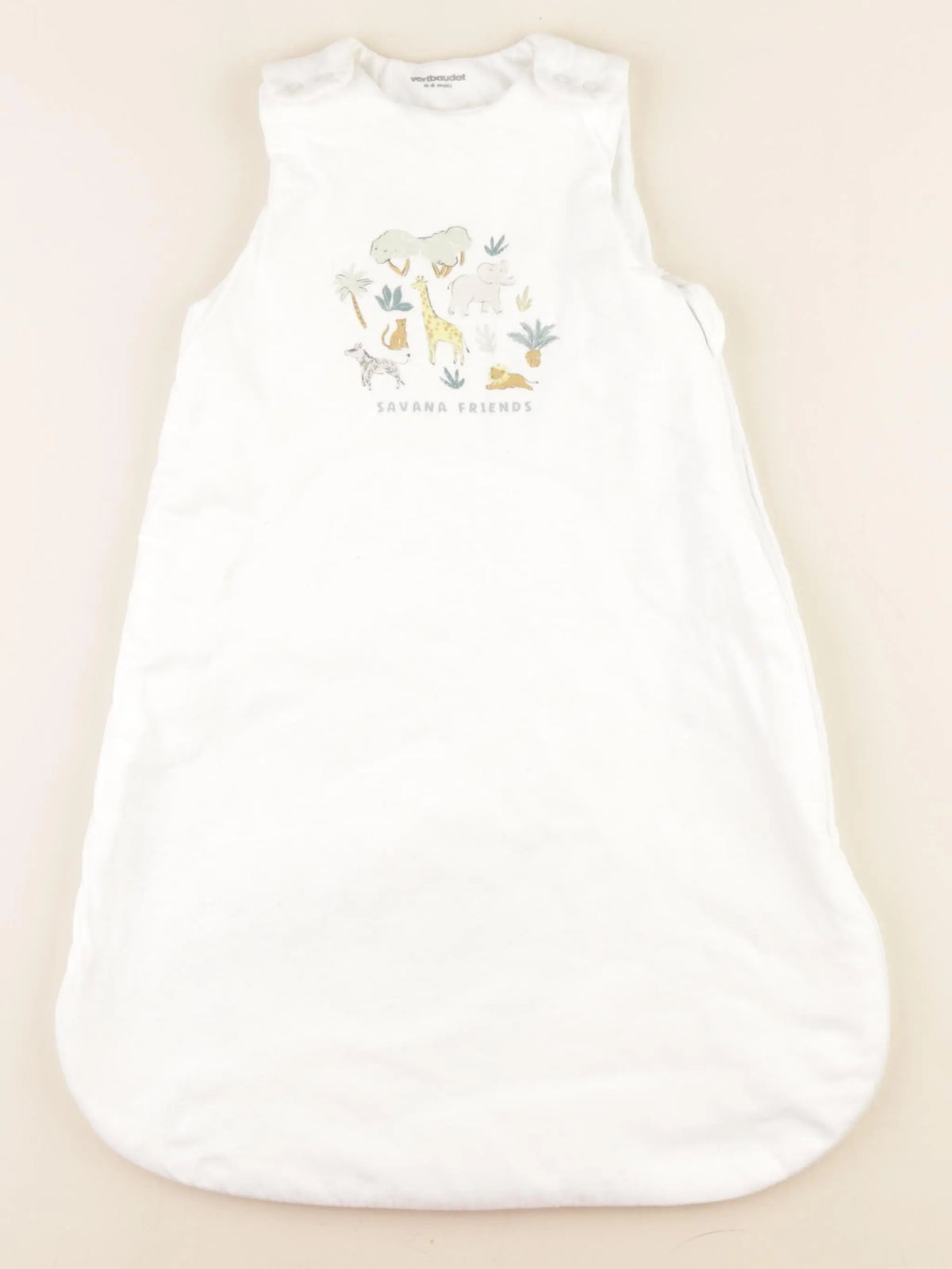 Vertbaudet - gigoteuse TOG 2,5 blanc - 0/6 mois