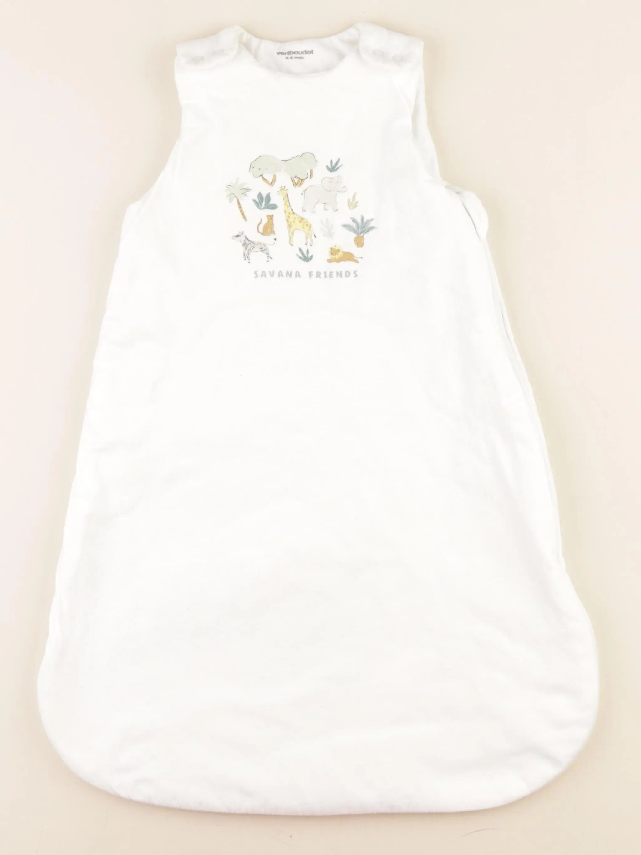 Vertbaudet - gigoteuse TOG 2,5 blanc - 0/6 mois