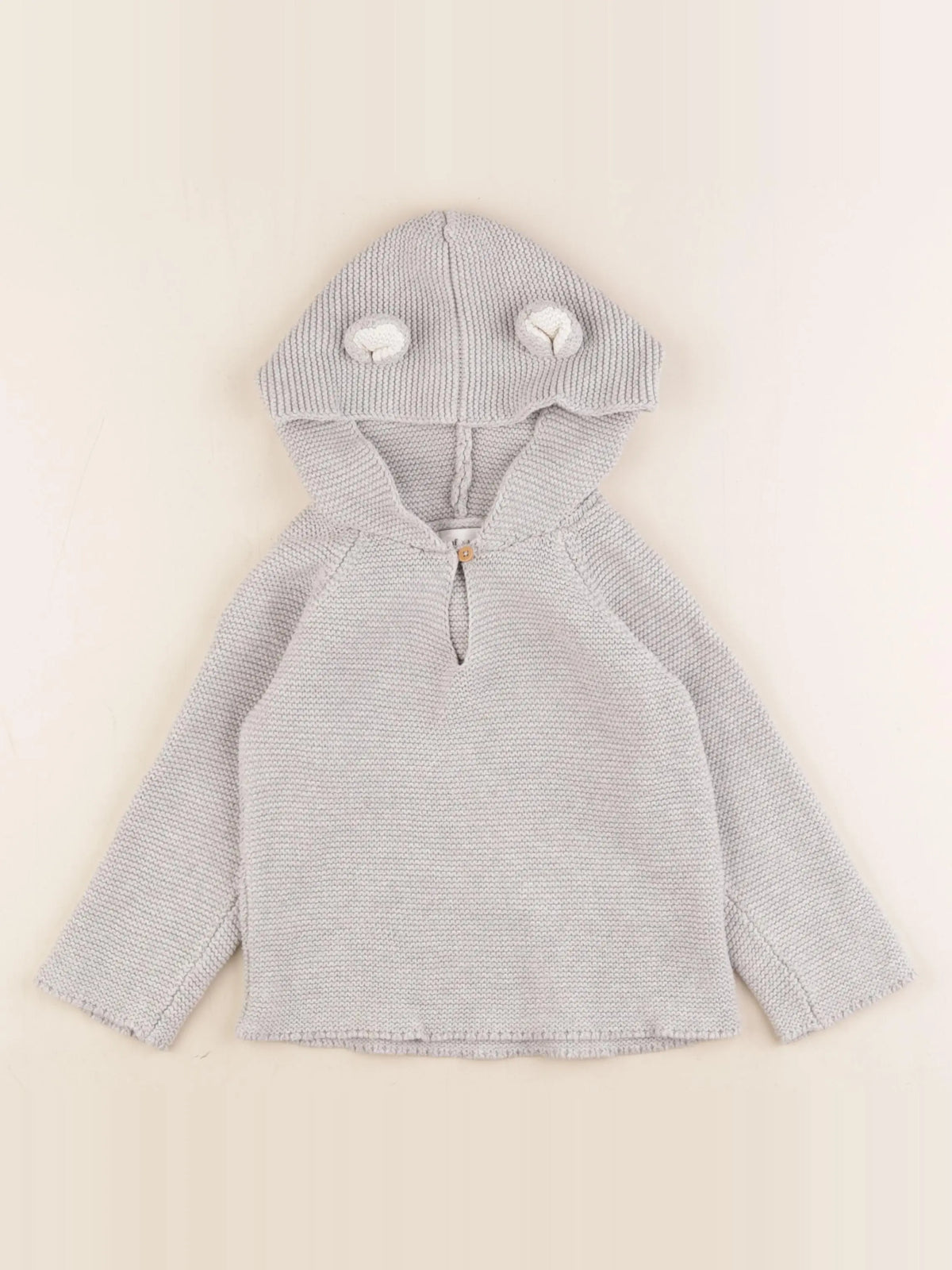 Monoprix X Oeuf - pull gris - 24/36 mois